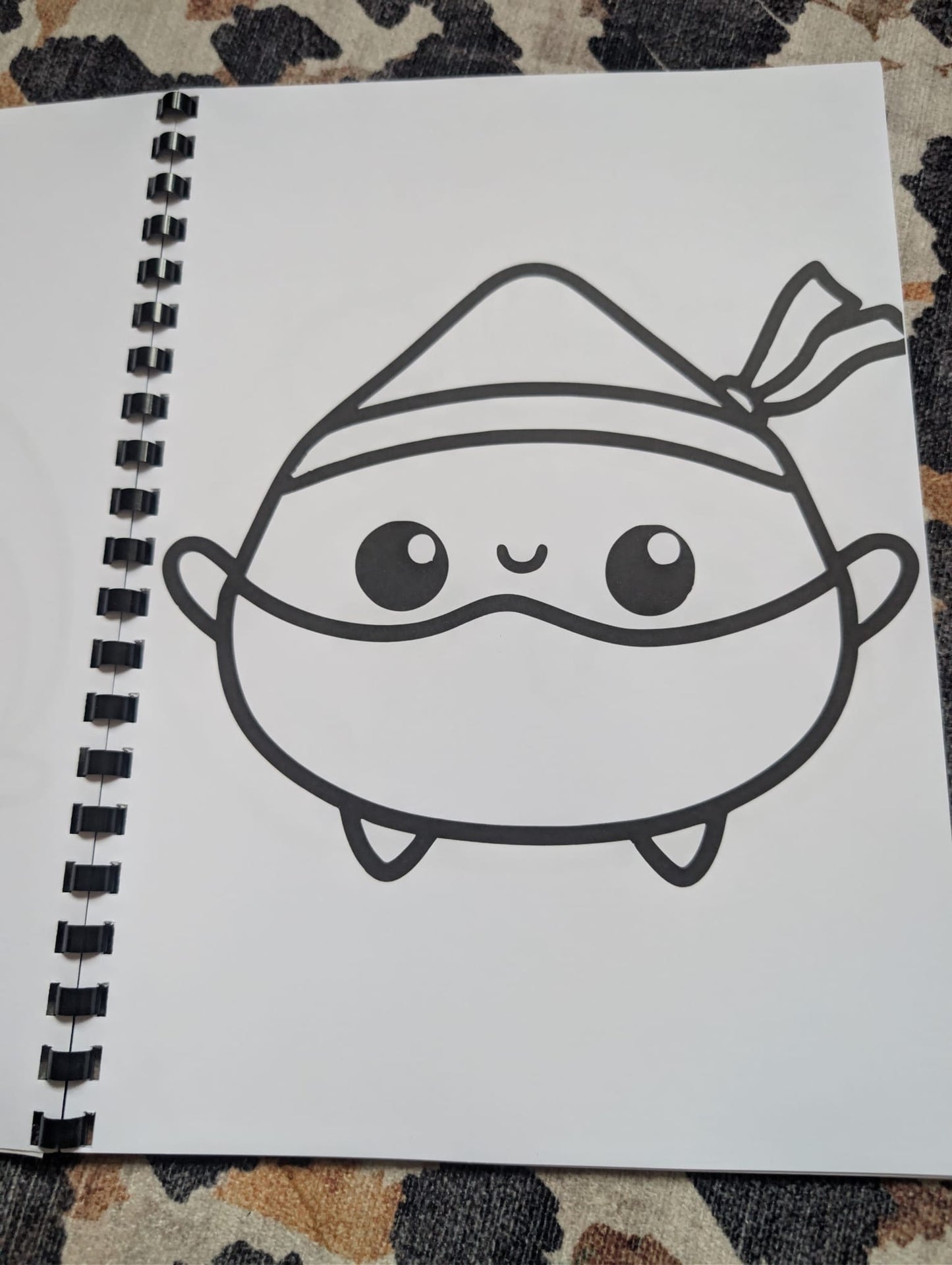 Dumpling Colouring Book – Cute Food Colouring Book for Kids & Adults