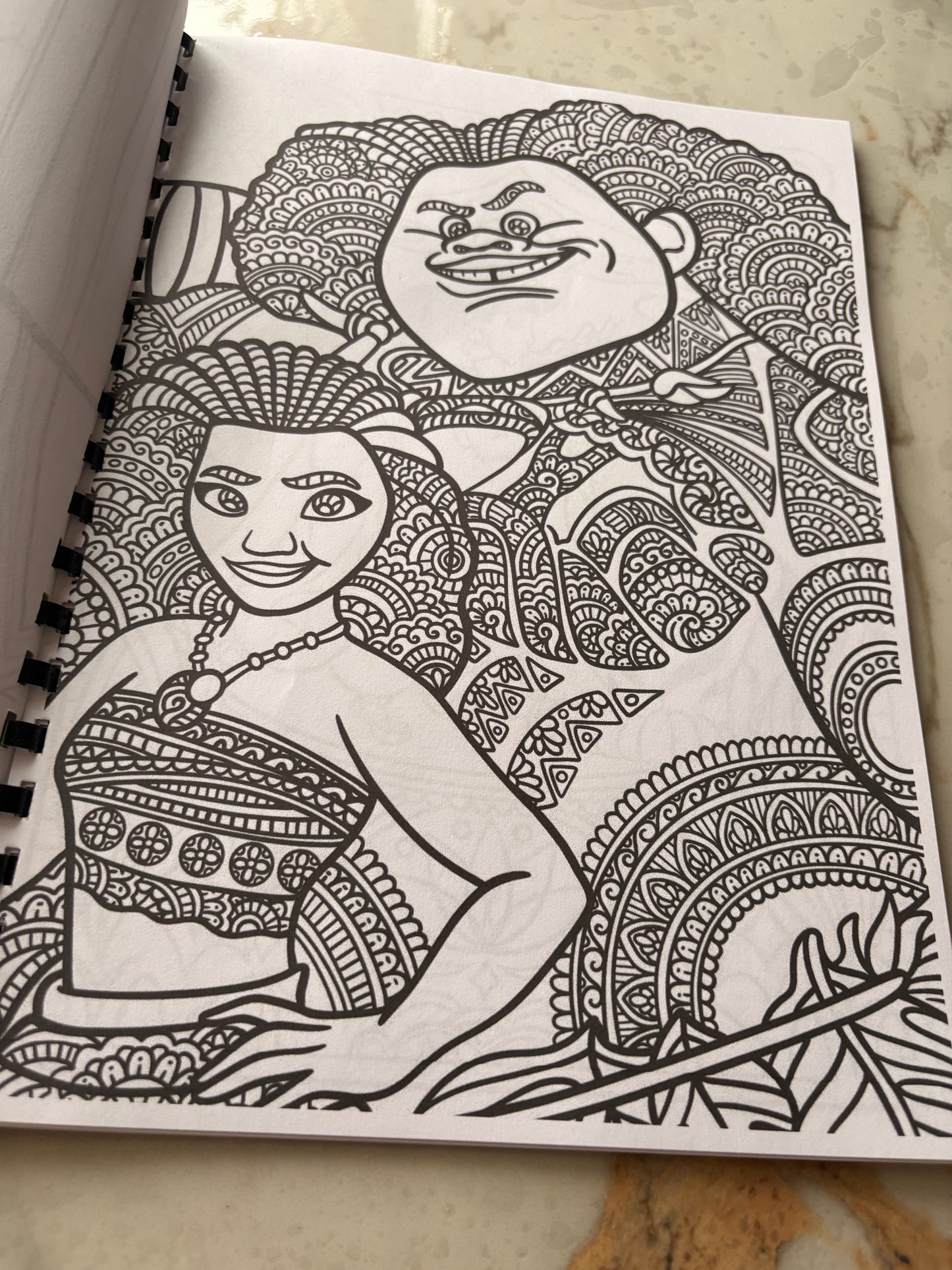 Disney Mandala Colouring Book