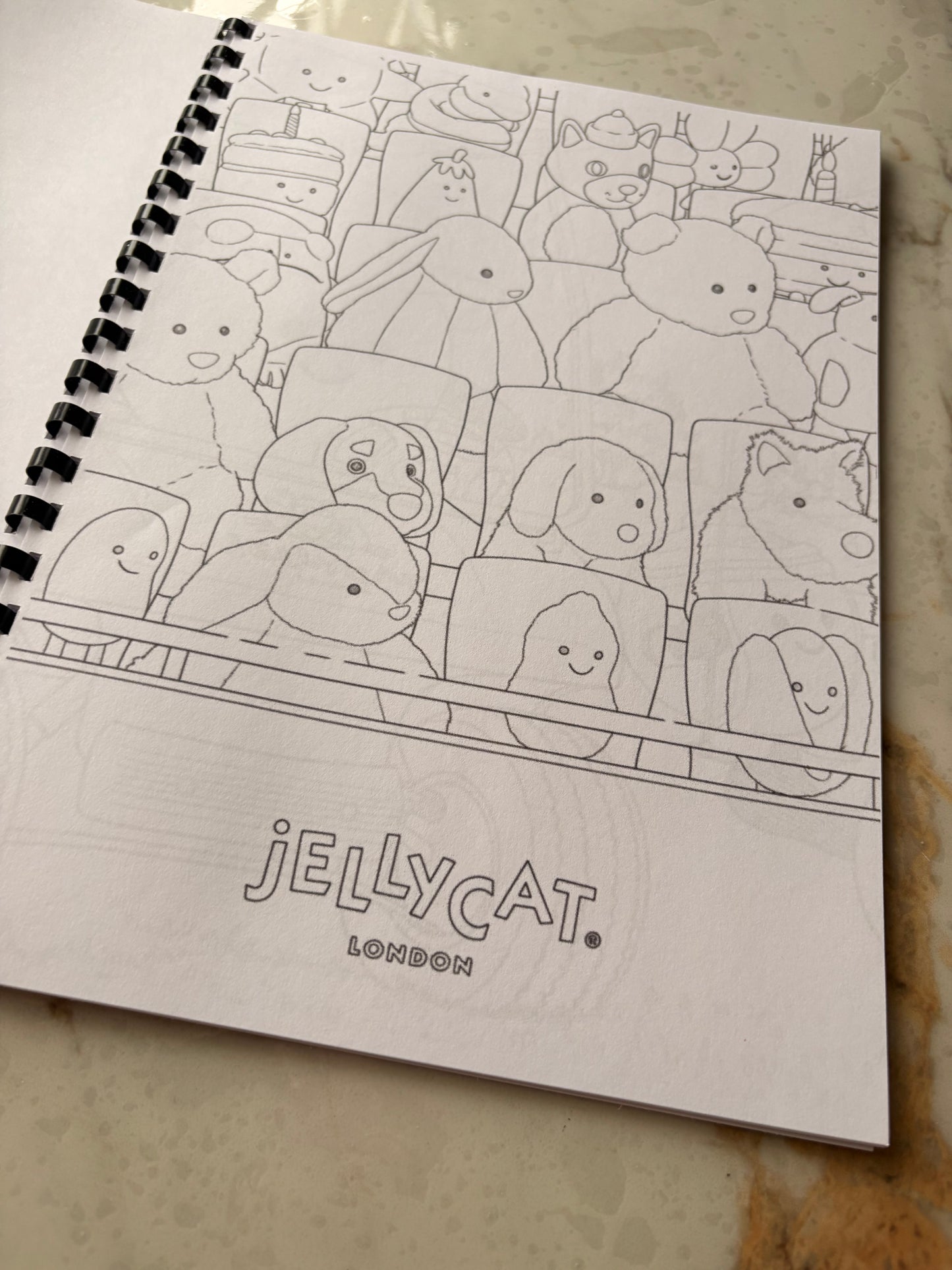 Jellycat Scene Colouring Book