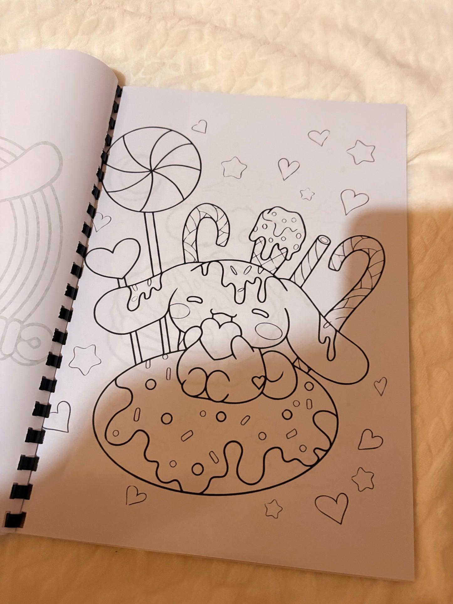 Cinnamoroll Colouring Book | Cute Kawaii Style | A4 Activity Book