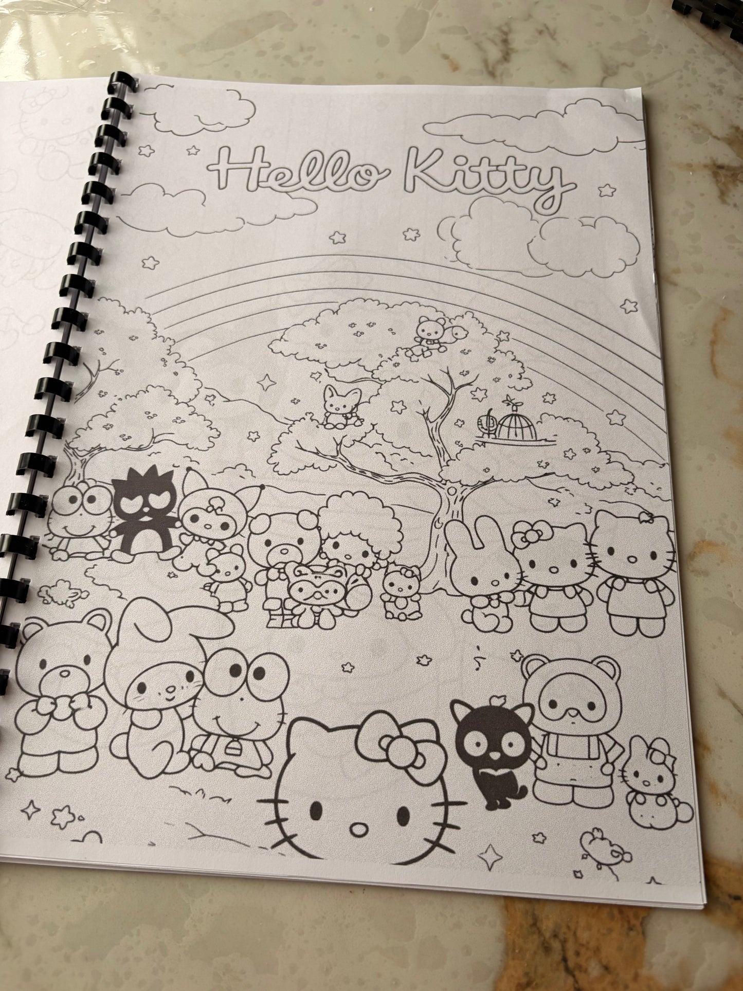 Hello Kitty & Friends Colouring Book