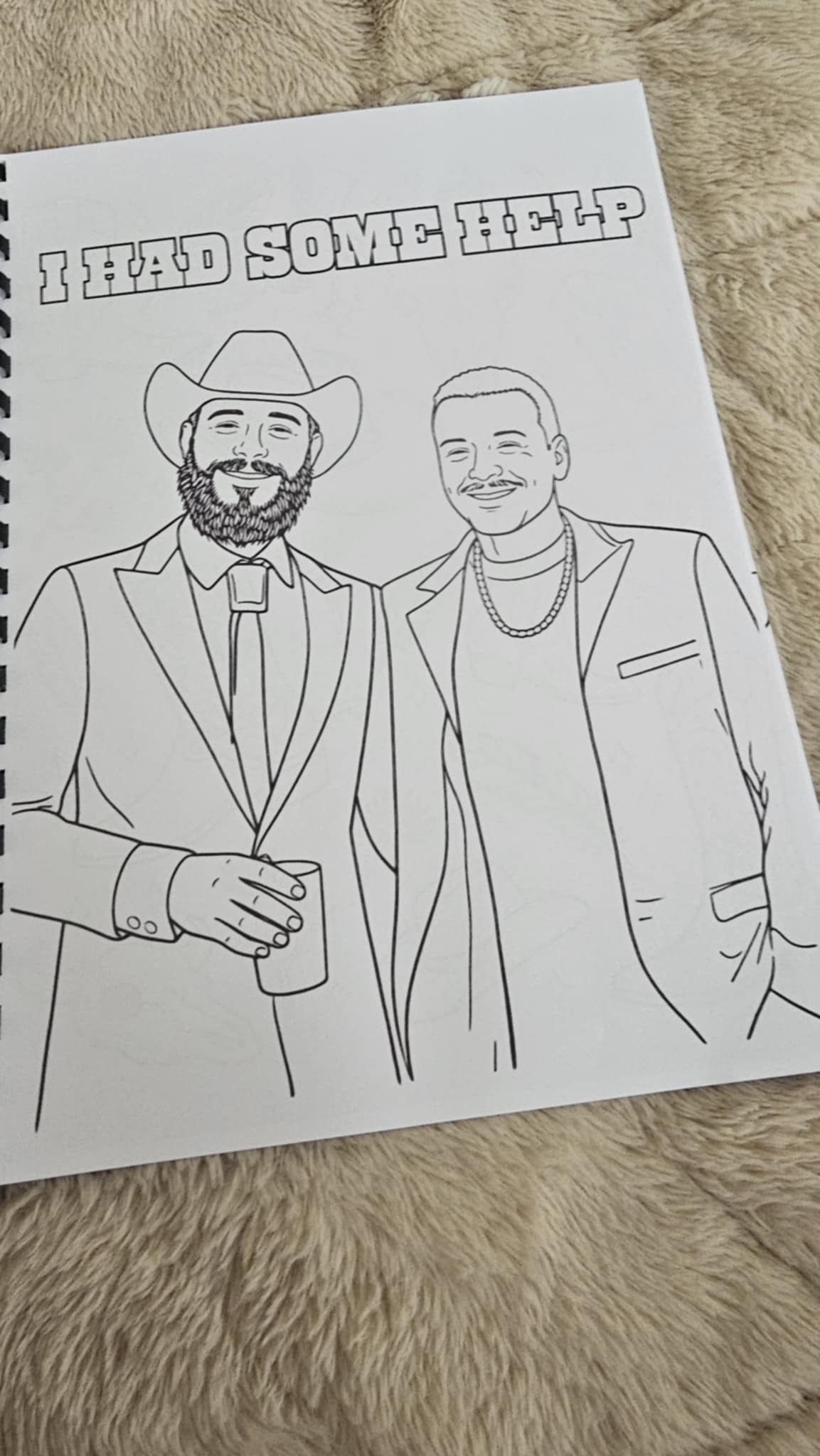 Country Music Colouring Book