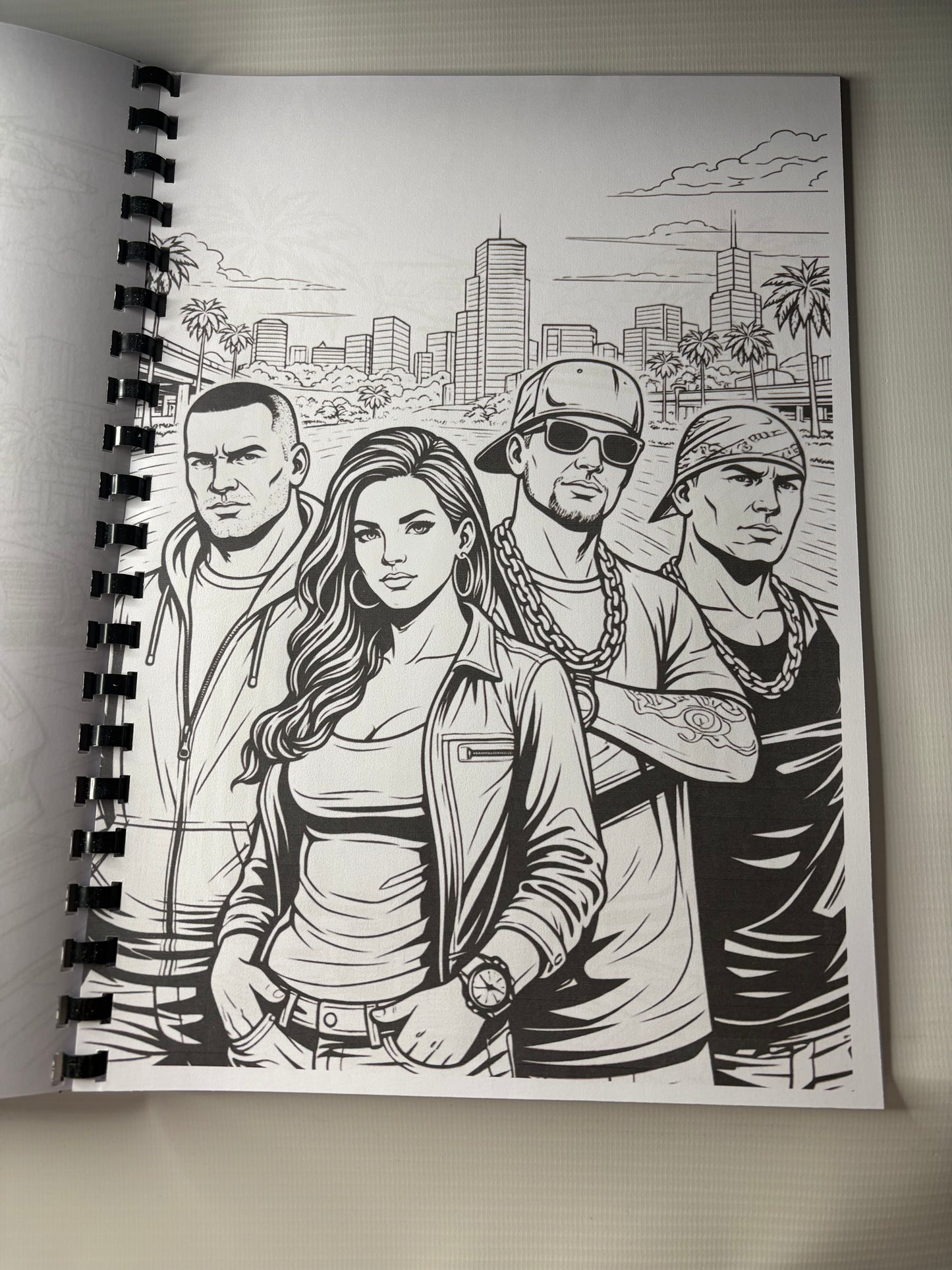 GTA Colouring Book