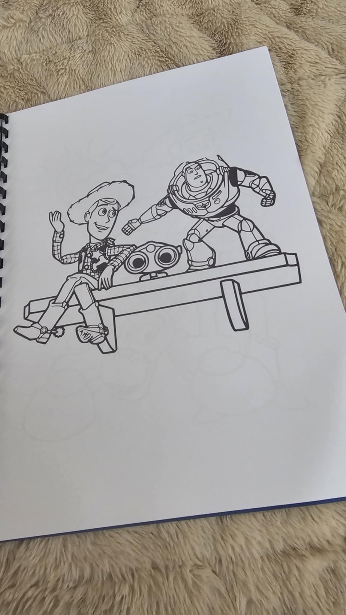 Toy Story Colouring Book