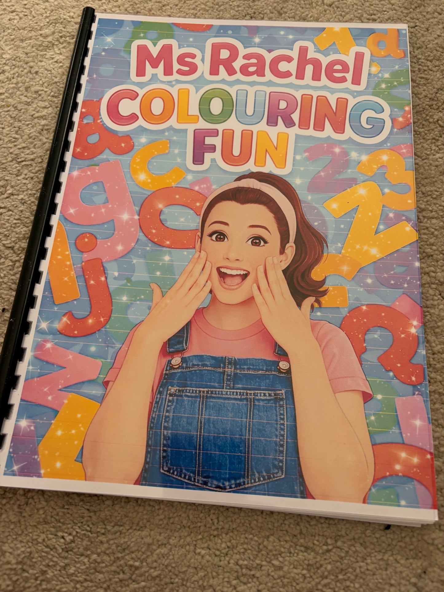 Miss Rachel Inspired Kids Colouring Book