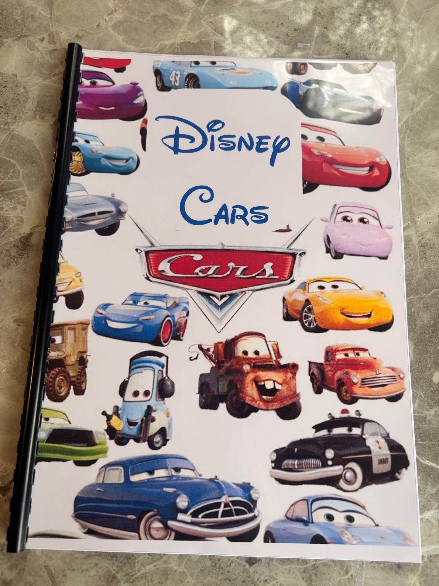 Cars Inspired Colouring Book 🚗