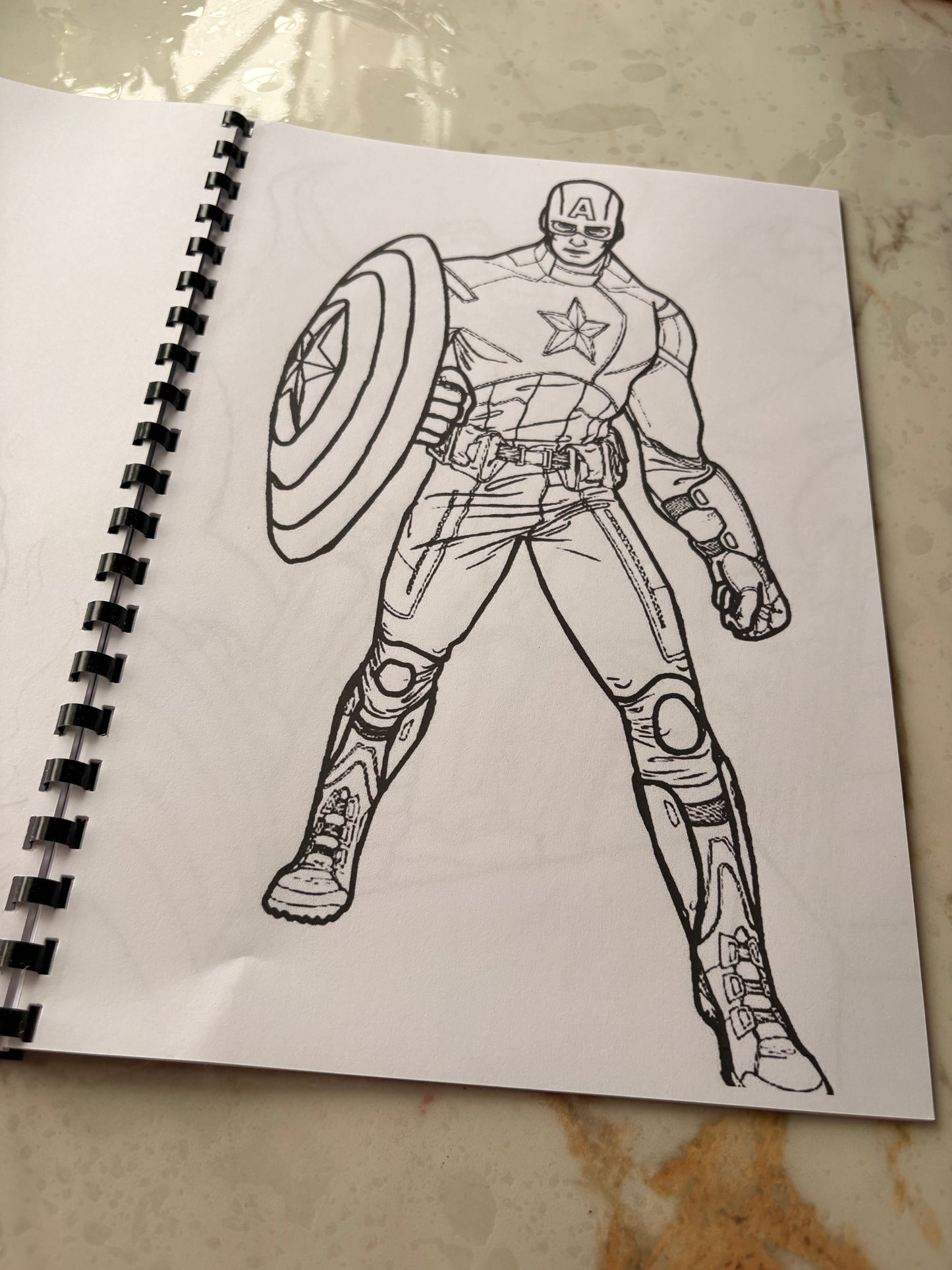 The Avengers Colouring Book
