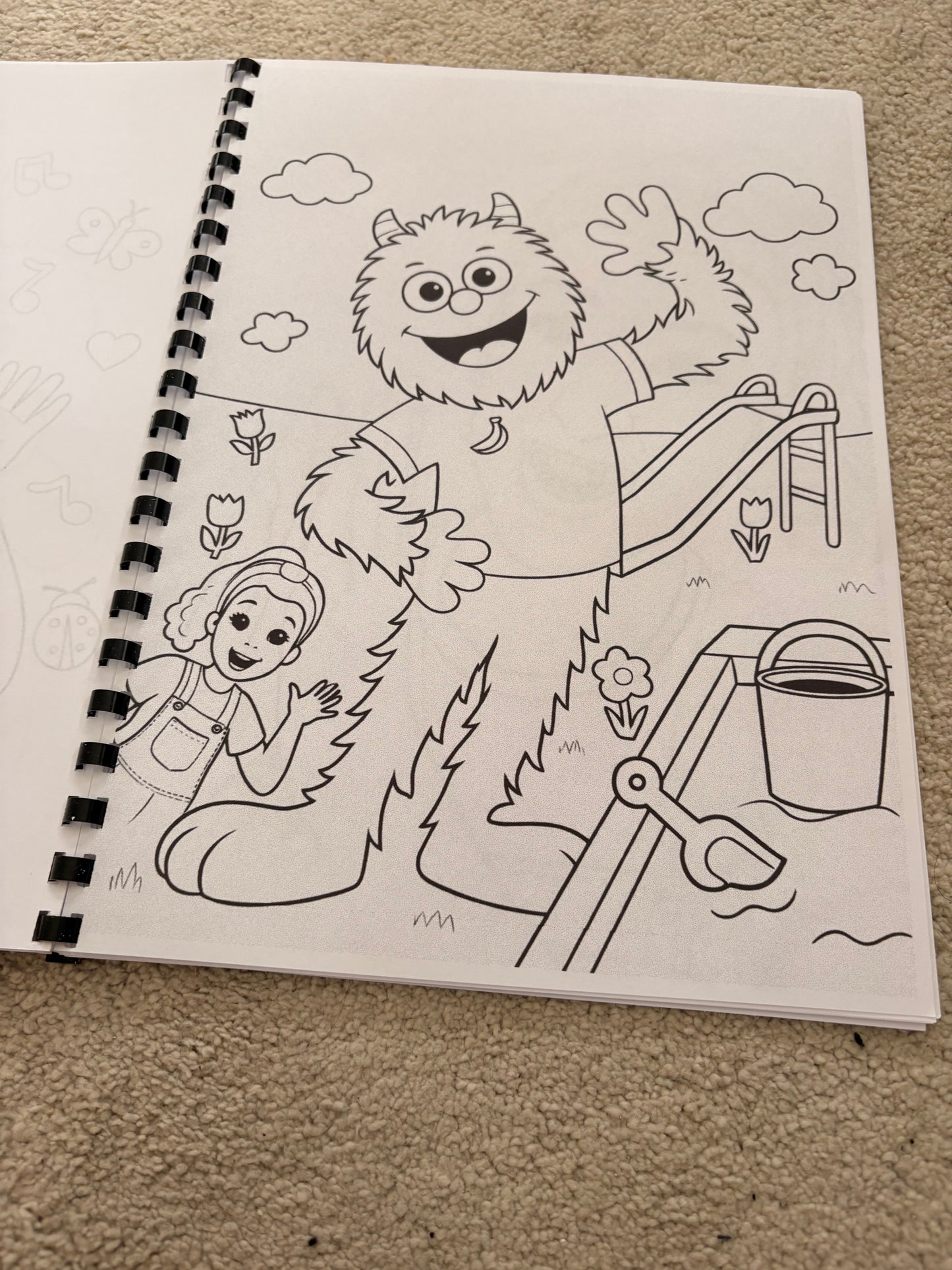 Miss Rachel Inspired Kids Colouring Book