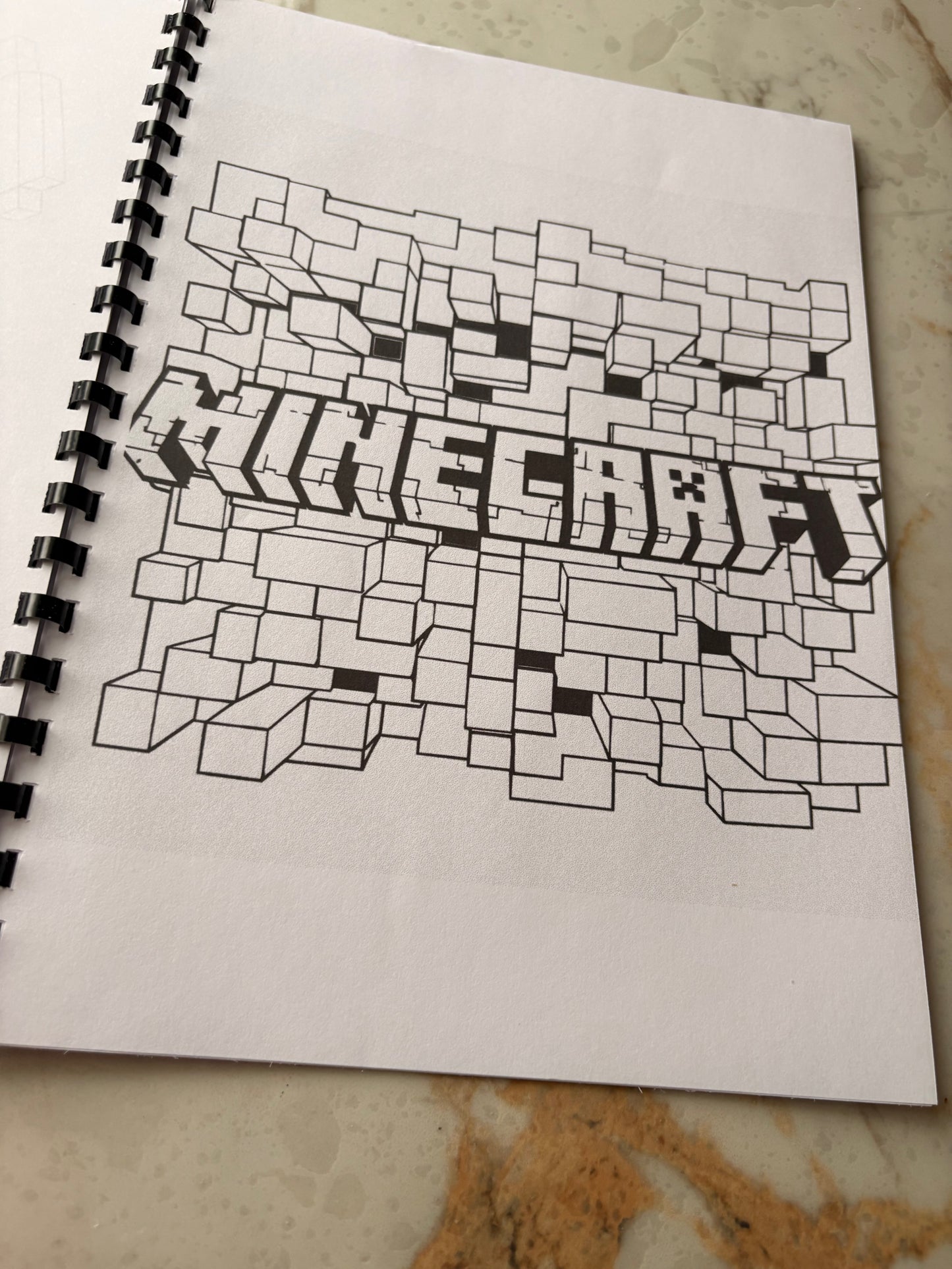 Minecraft Colouring Book