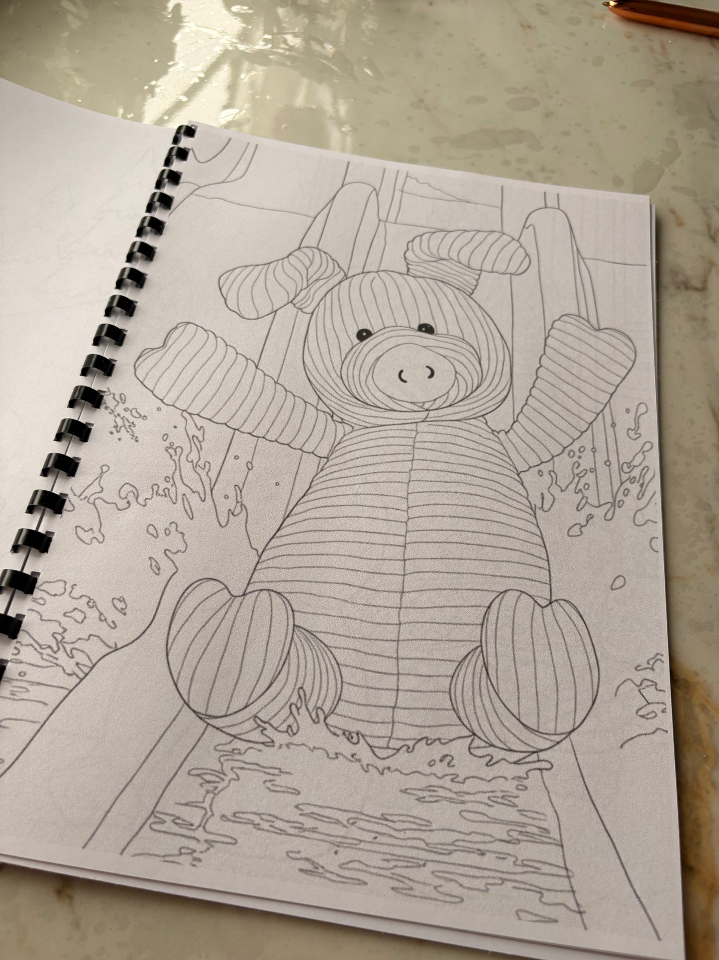 Jellycat Scene Colouring Book