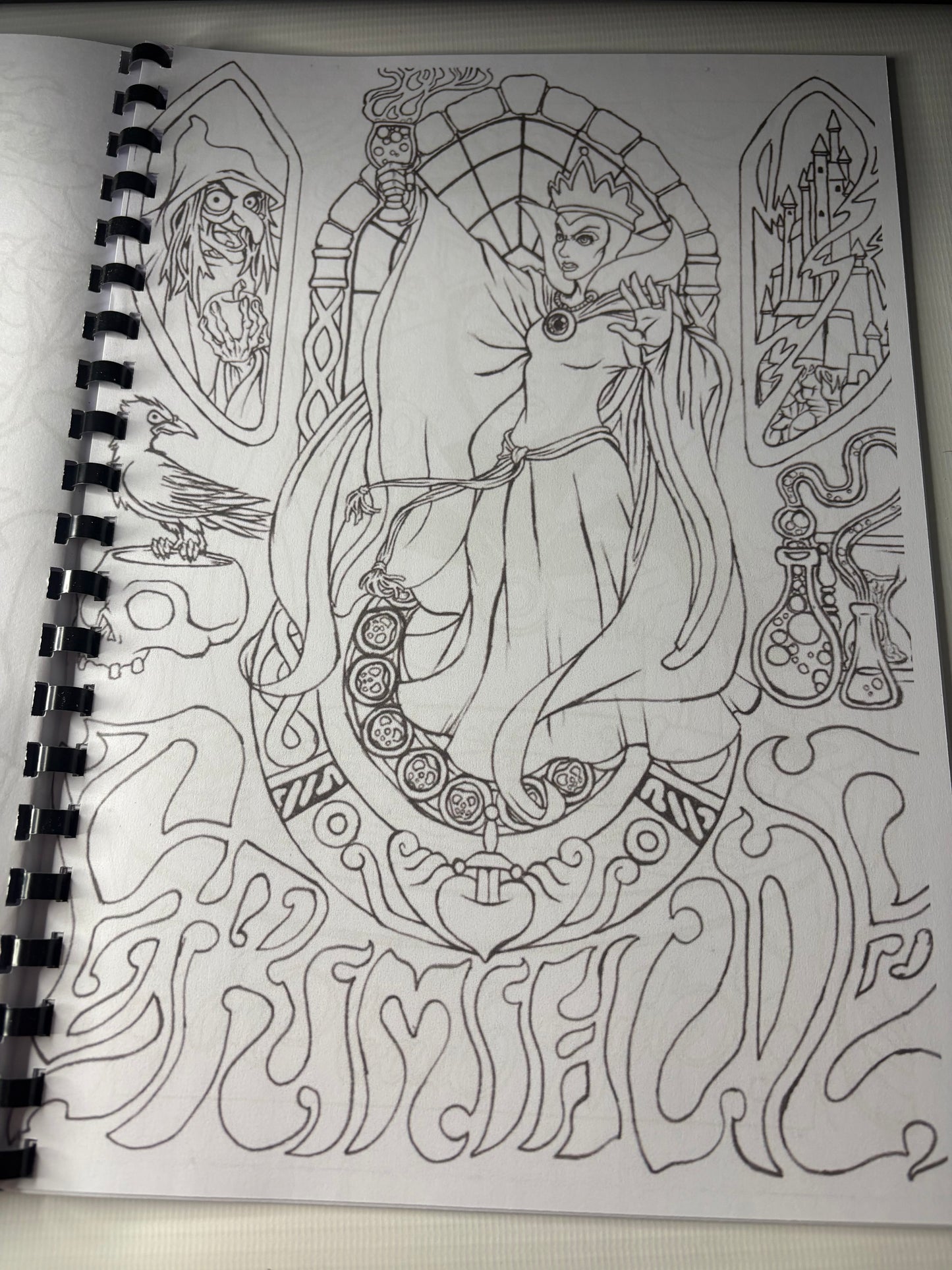 Disney Villians Colouring Book