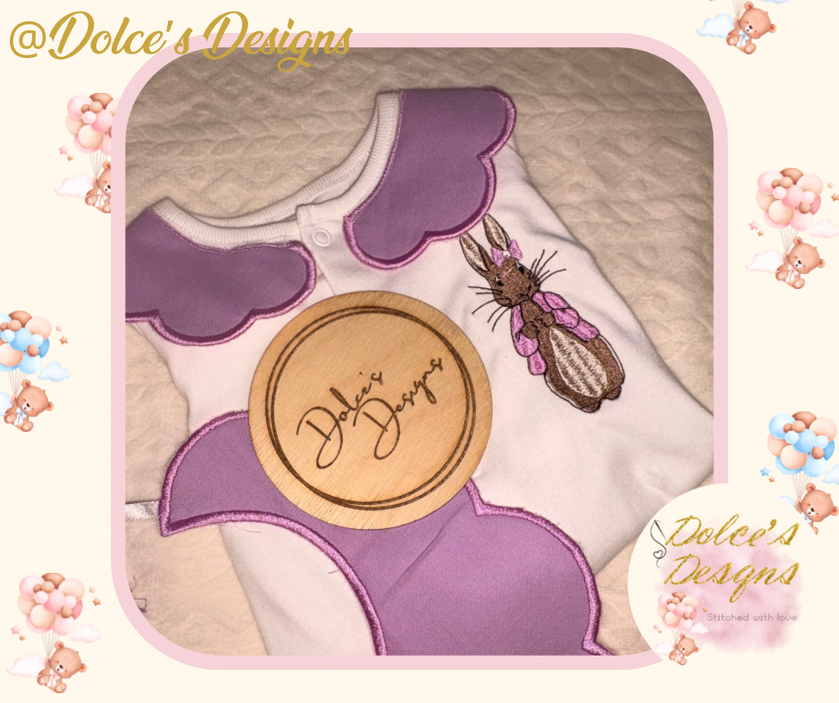Flopsy Bunny Lilac Baby Set