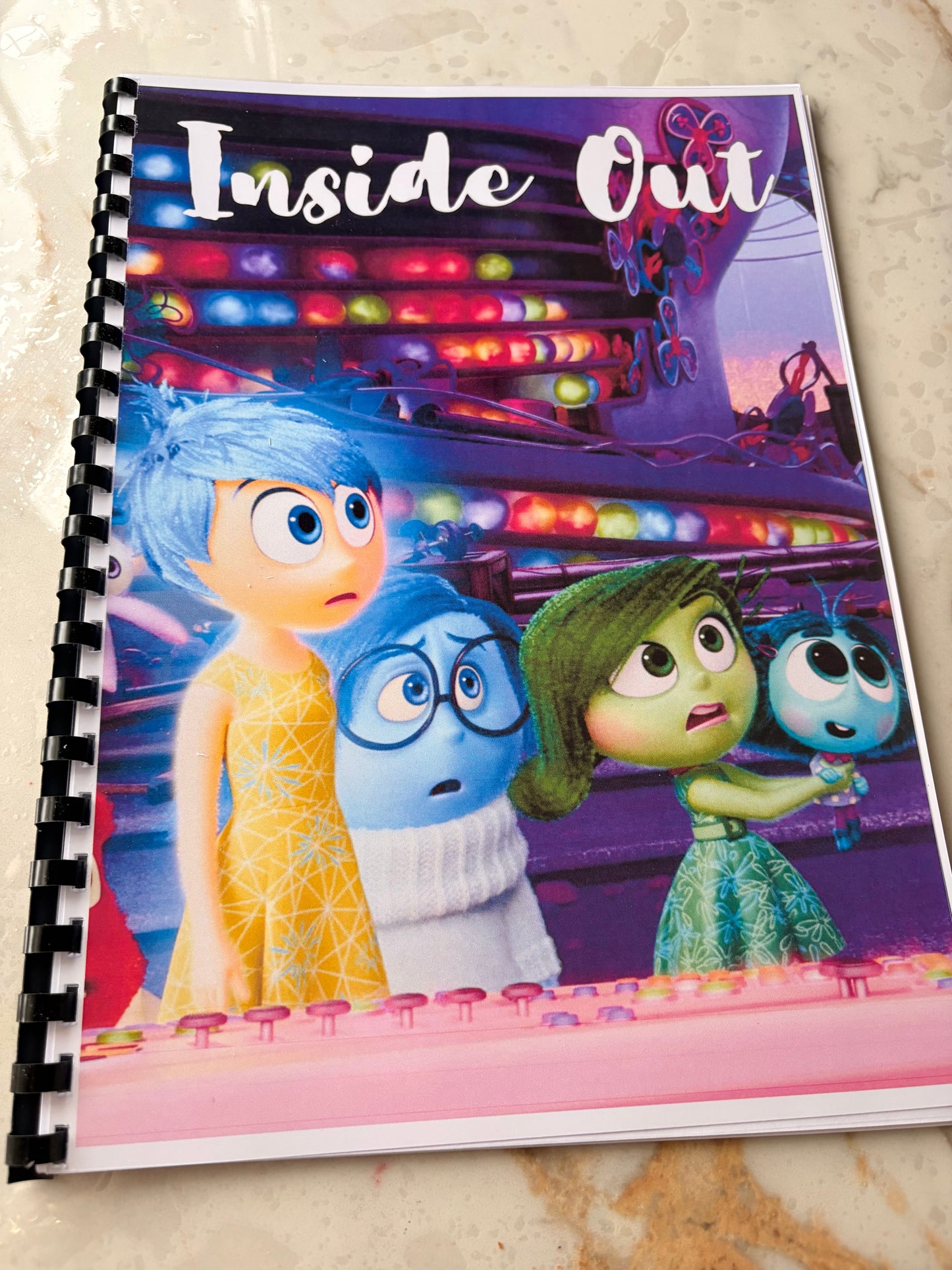 Inside Out Colouring Book