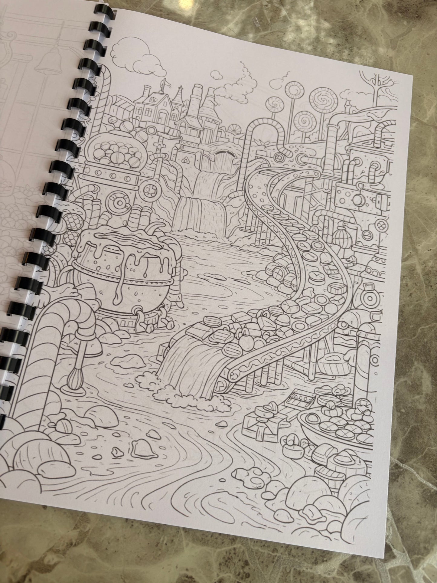 Chocolate Lovers Colouring Book 🍫