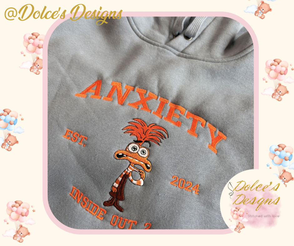 Women’s Personalised Hoodie | Custom Embroidered Hoodie | Choose Colour | Casual Everyday Hoodie | Sizes S–2XL