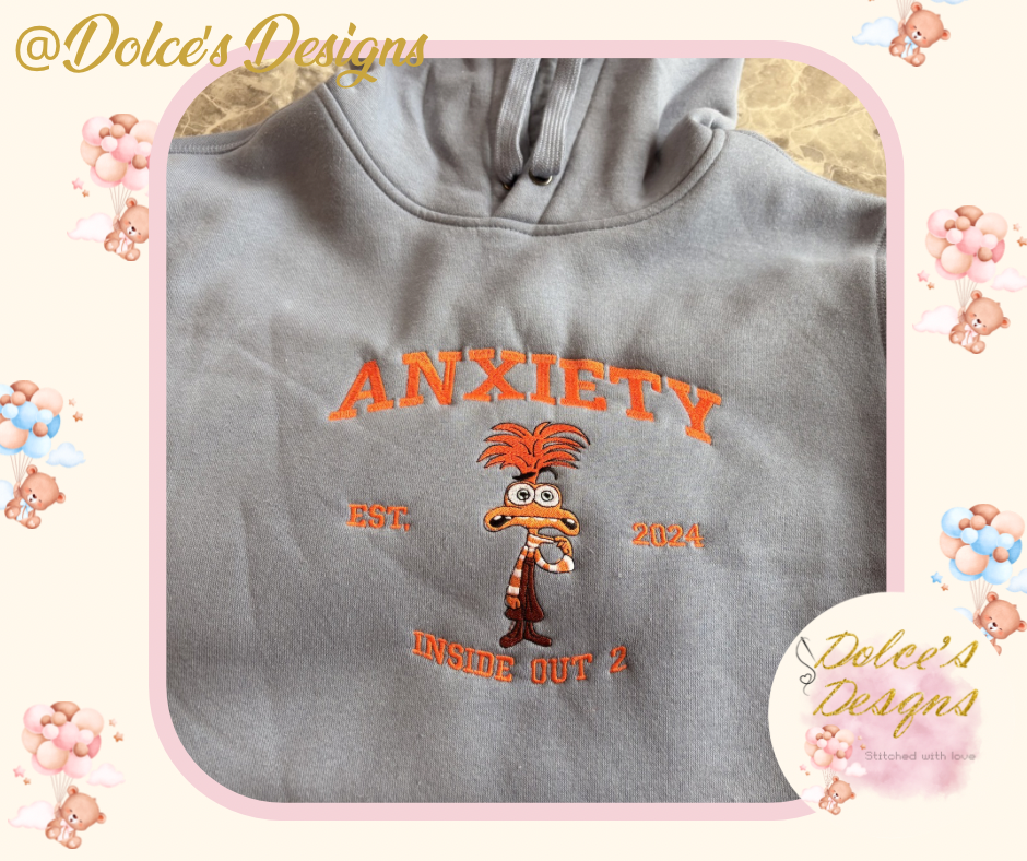 Women’s Personalised Hoodie | Custom Embroidered Hoodie | Choose Colour | Casual Everyday Hoodie | Sizes S–2XL