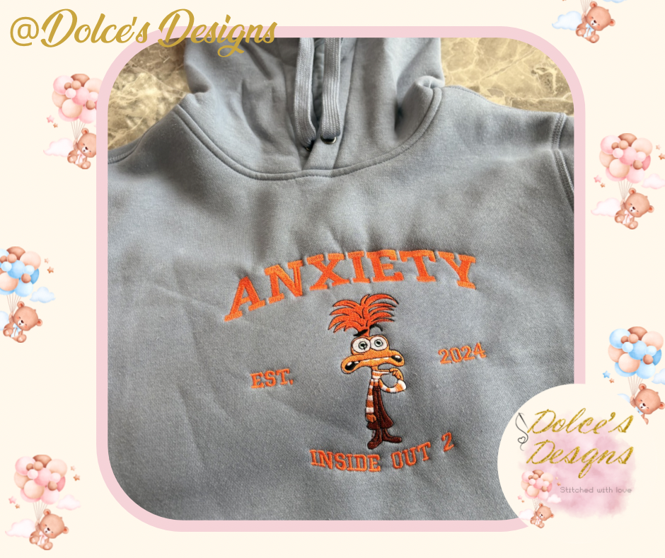 Women’s Personalised Hoodie | Custom Embroidered Hoodie | Choose Colour | Casual Everyday Hoodie | Sizes S–2XL
