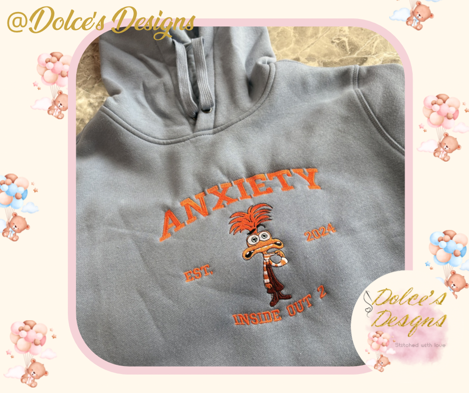 Women’s Personalised Hoodie | Custom Embroidered Hoodie | Choose Colour | Casual Everyday Hoodie | Sizes S–2XL