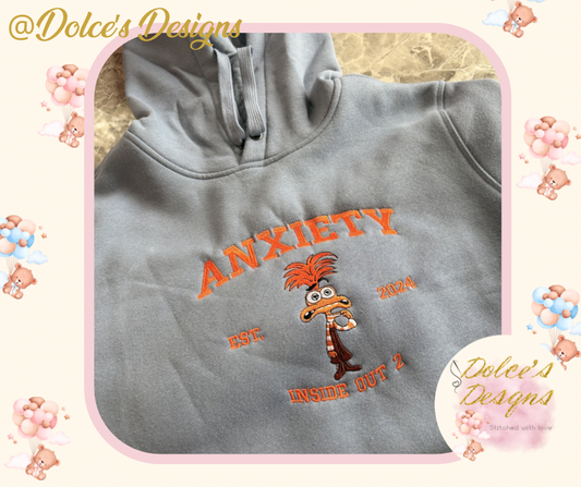 Women’s Personalised Hoodie | Custom Embroidered Hoodie | Choose Colour | Casual Everyday Hoodie | Sizes S–2XL