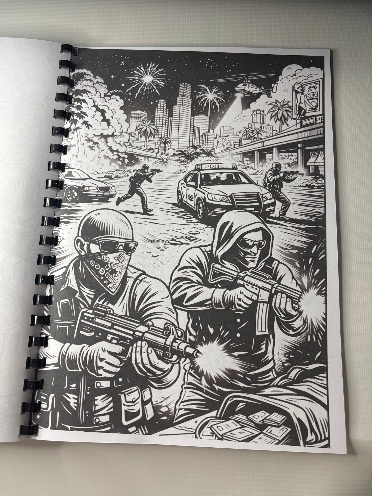 GTA Colouring Book