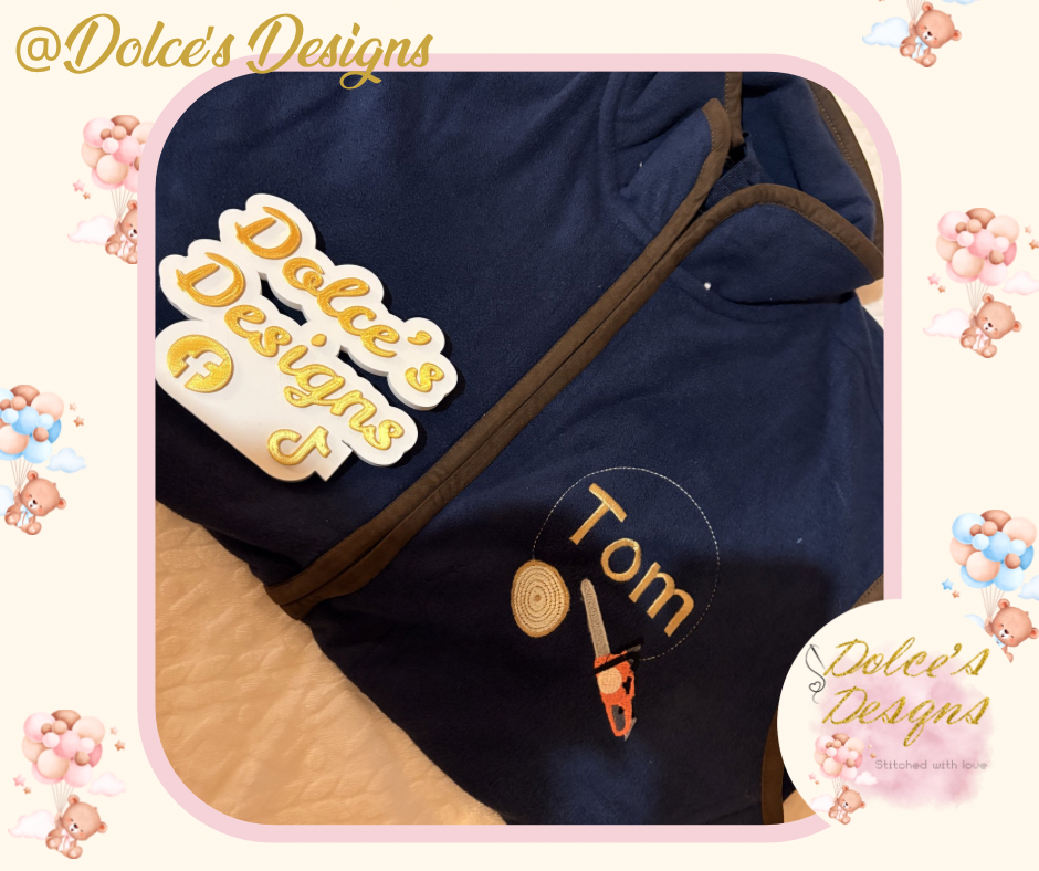 🌲 Personalised Chainsaw Body Warmer | Embroidered Tree Surgeon Gilet