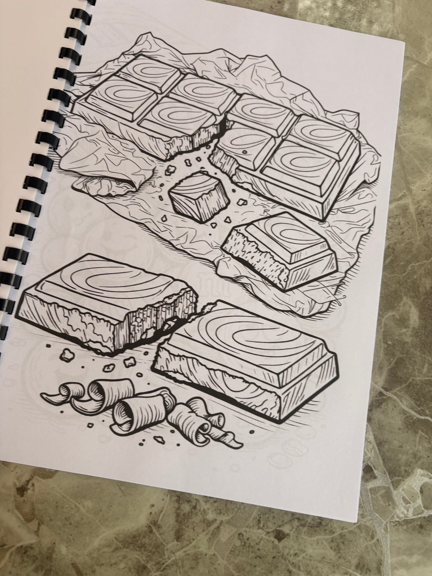 Chocolate Lovers Colouring Book 🍫