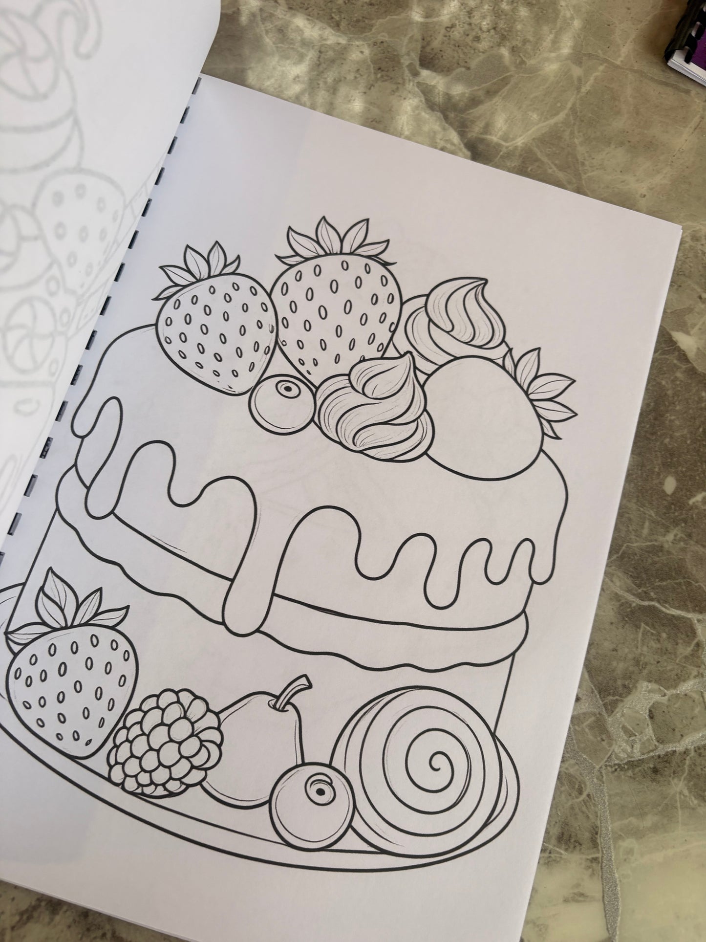 Cake Colouring for All – Cake Lovers Colouring Book 🎂