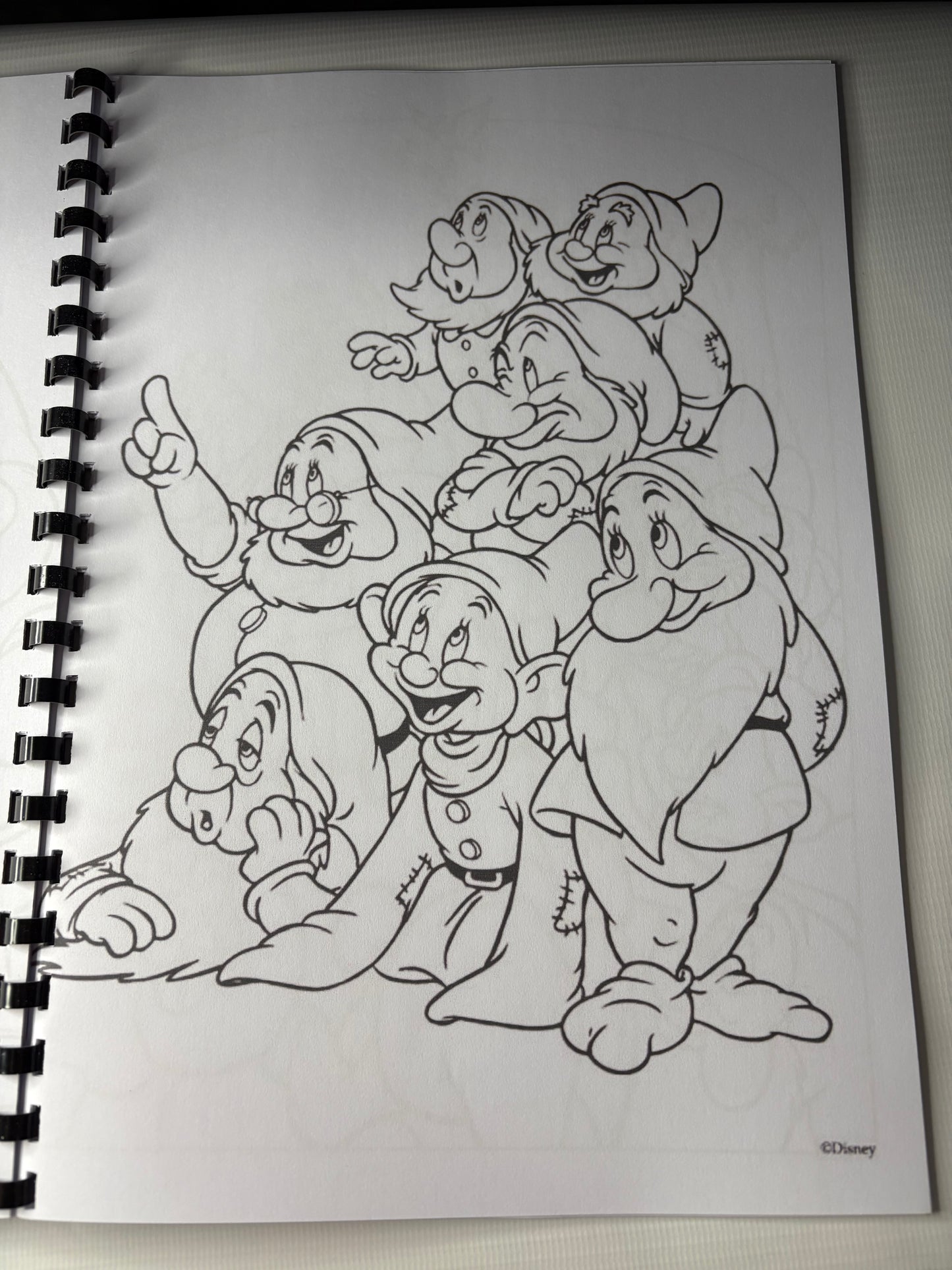 Snow White Colouring Book