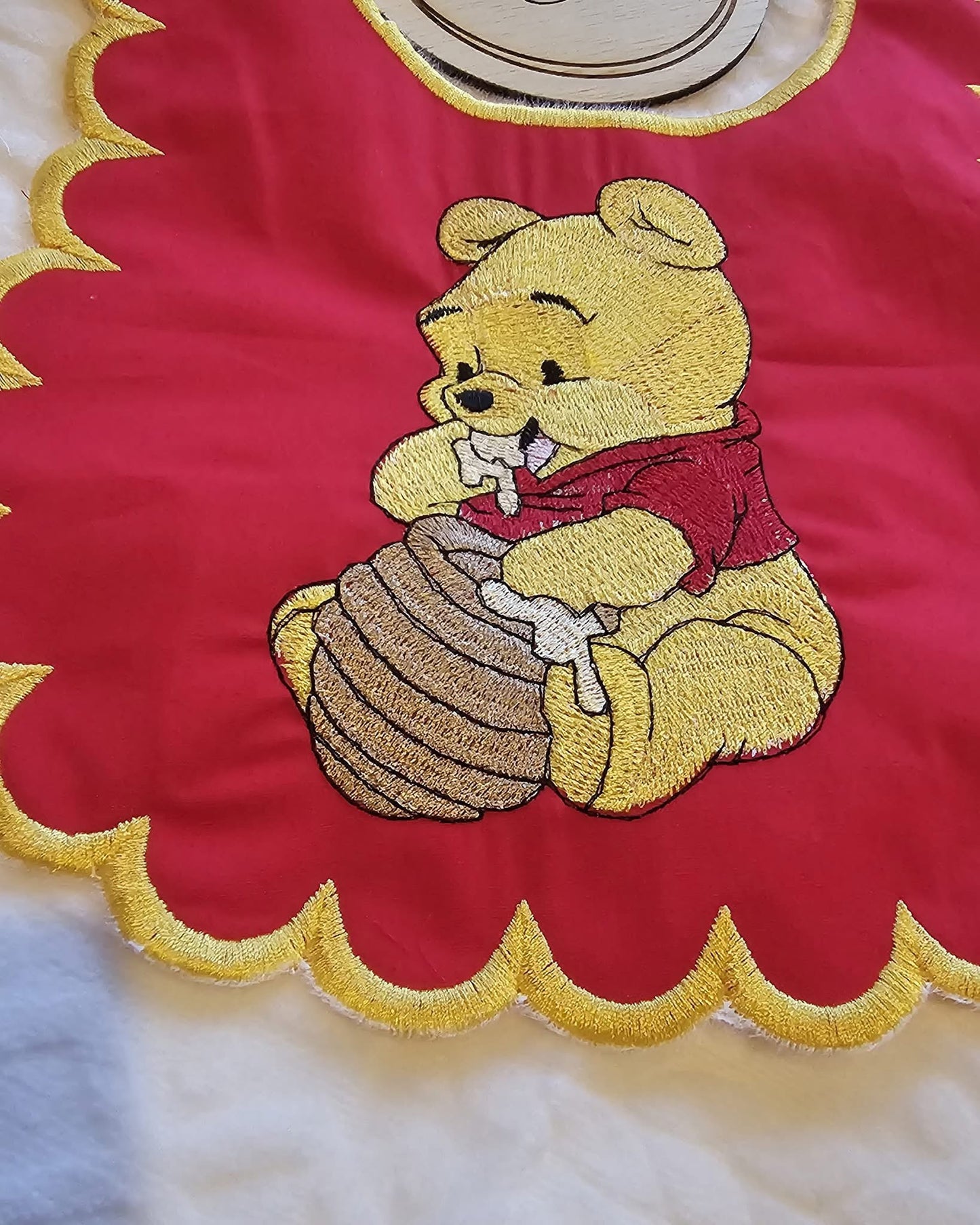 Winnie the Pooh Handmade bib