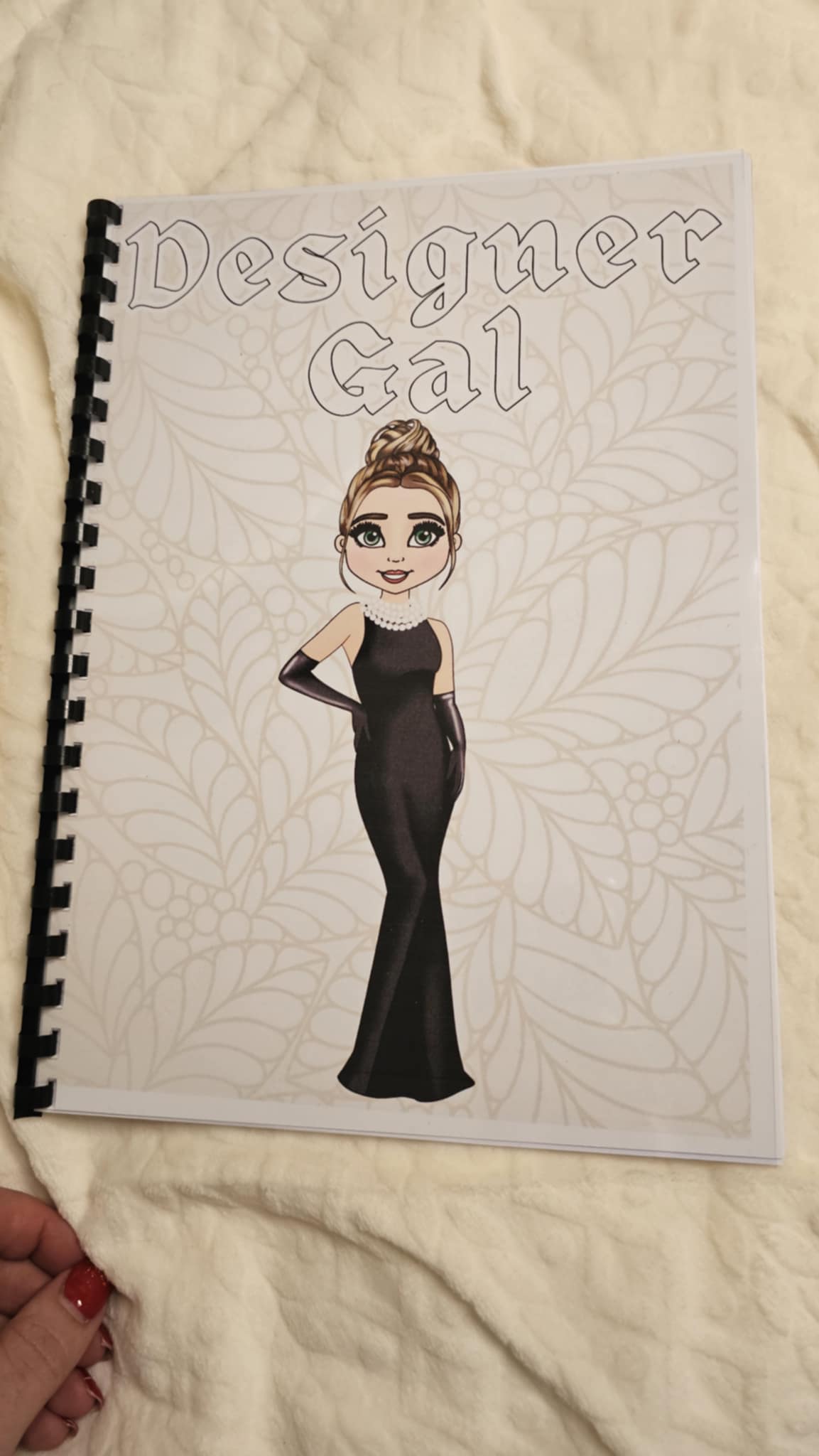 Designer Gal Colouring Book