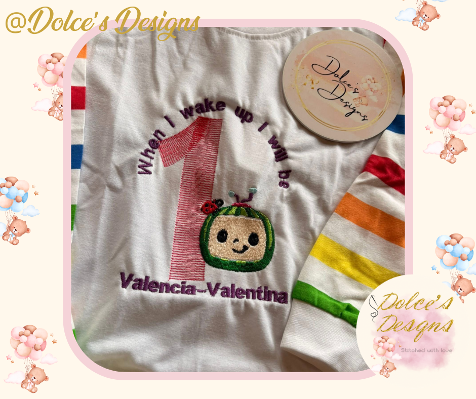 Own Design Birthday Pyjamas