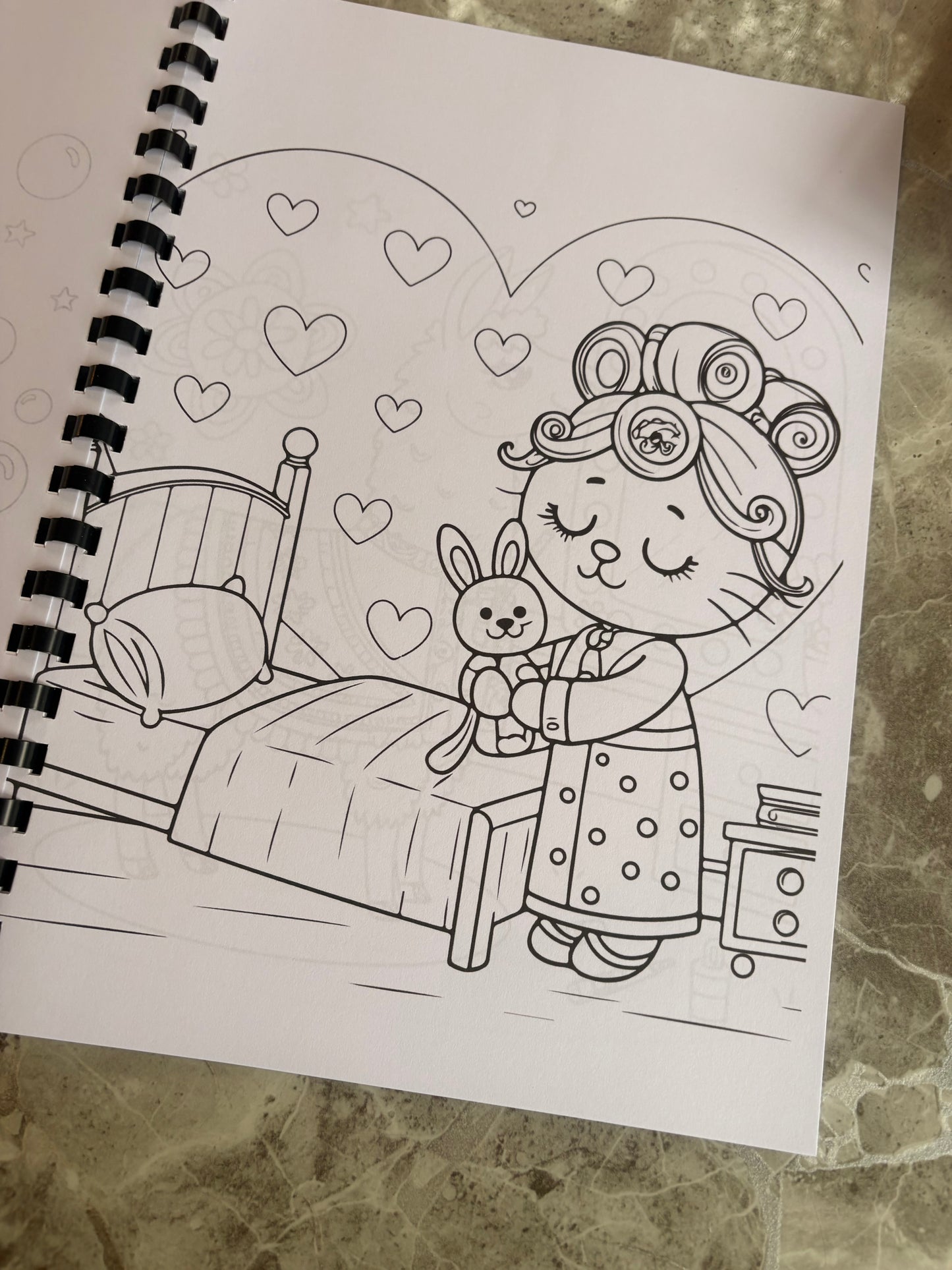 Cosy Girl Colouring Book 🩷
