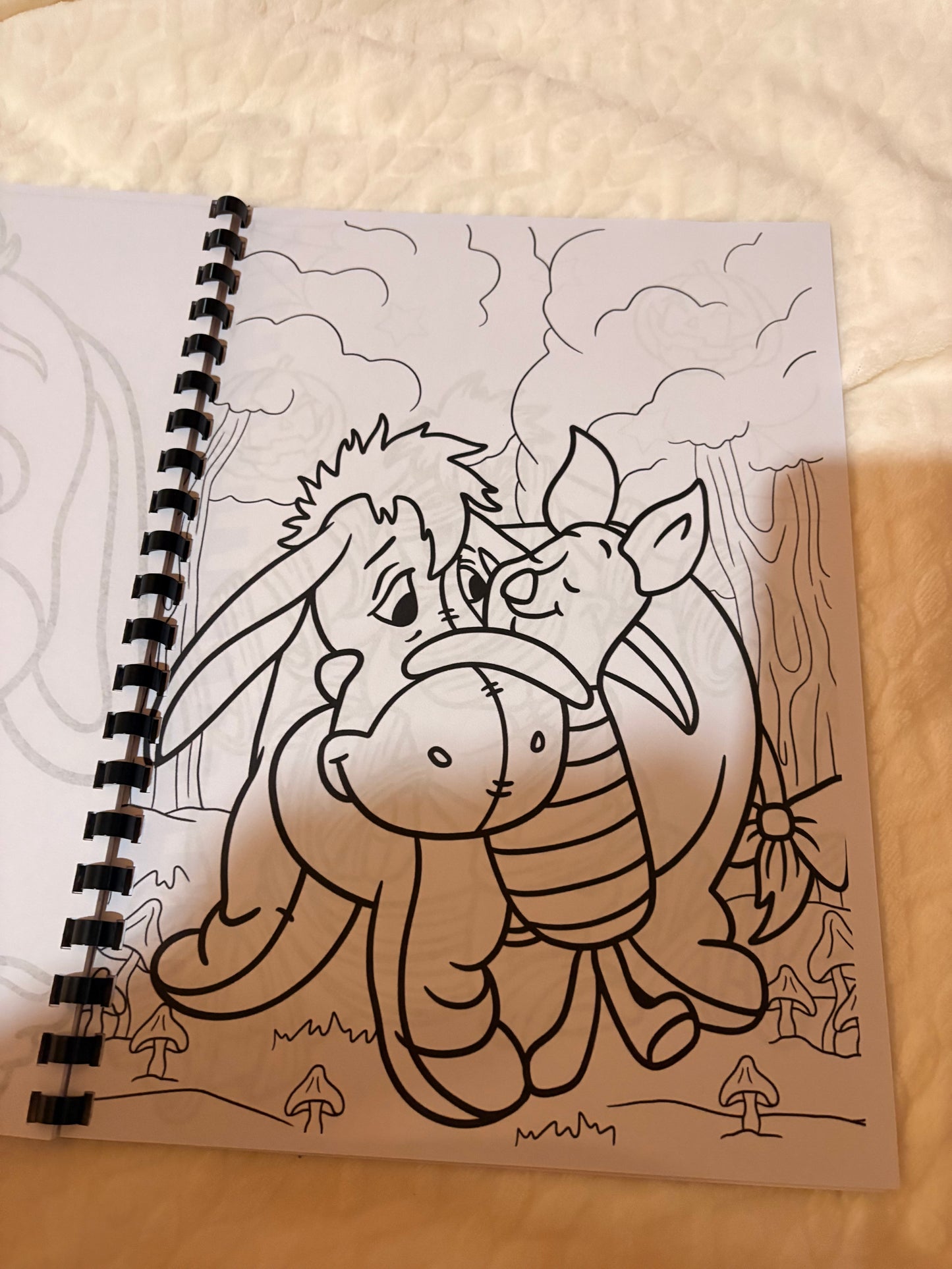 🩵 Donkey Character Inspired Colouring Book | Cute Storybook Style | A4 Colouring Book