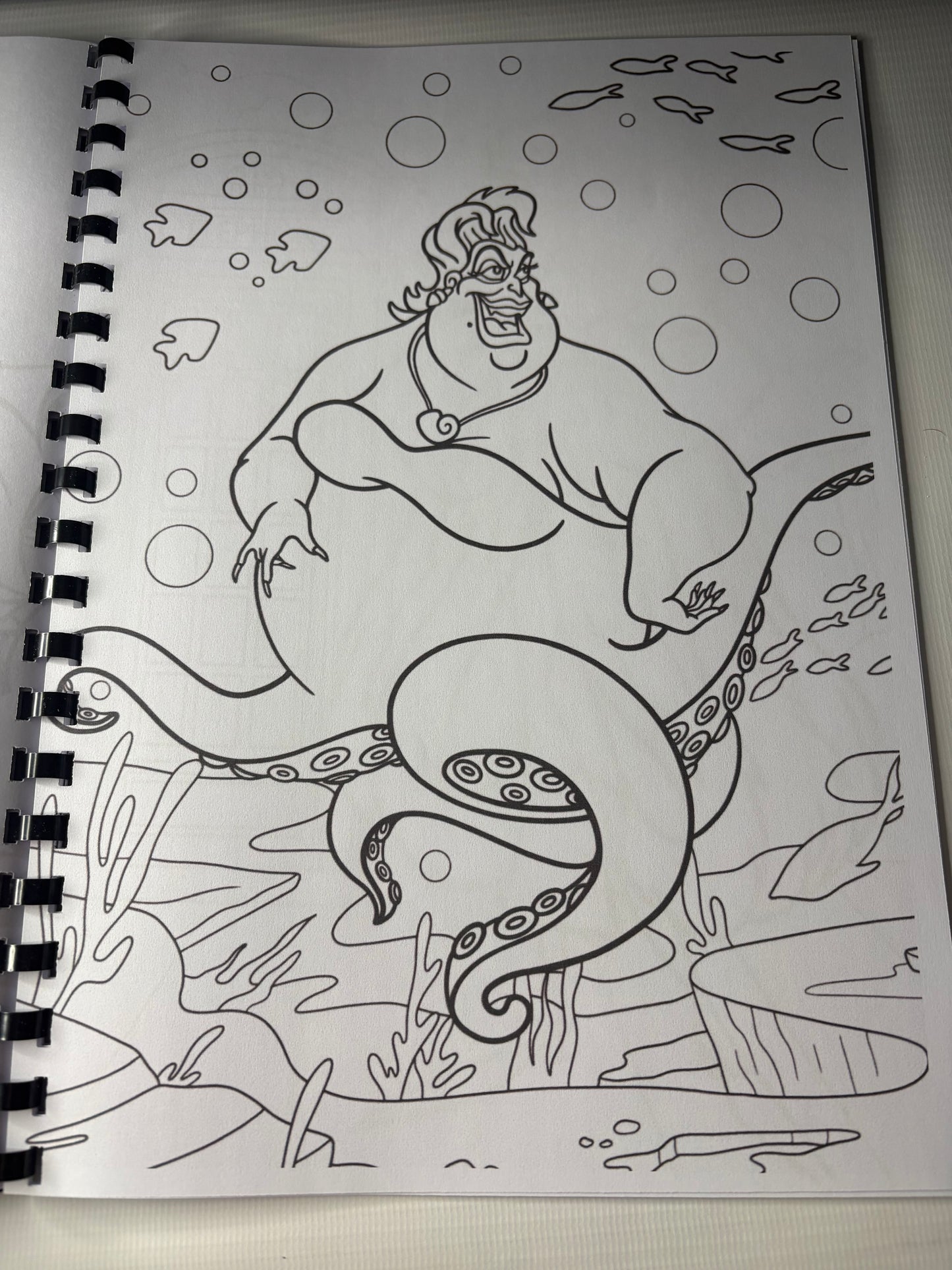Disney Villians Colouring Book