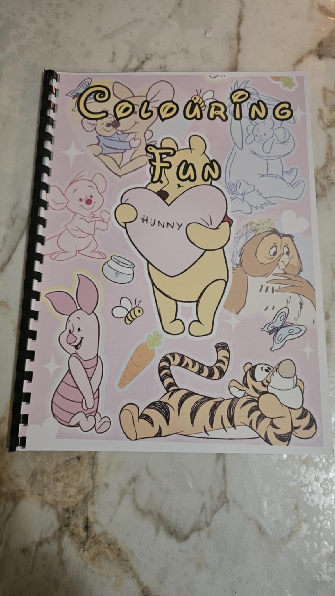 Winnie the Pooh Colouring Book