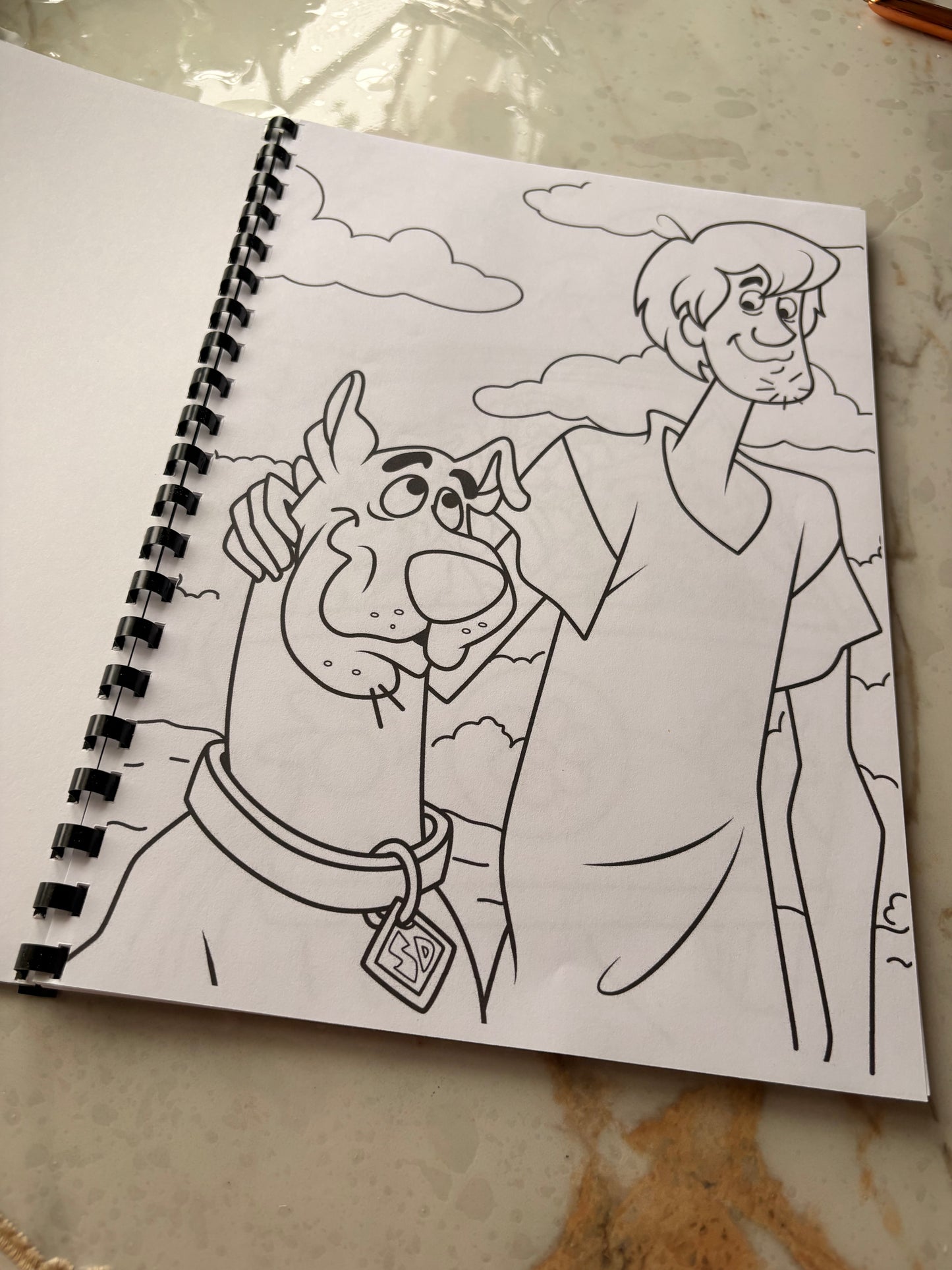Scooby Doo Colouring Book