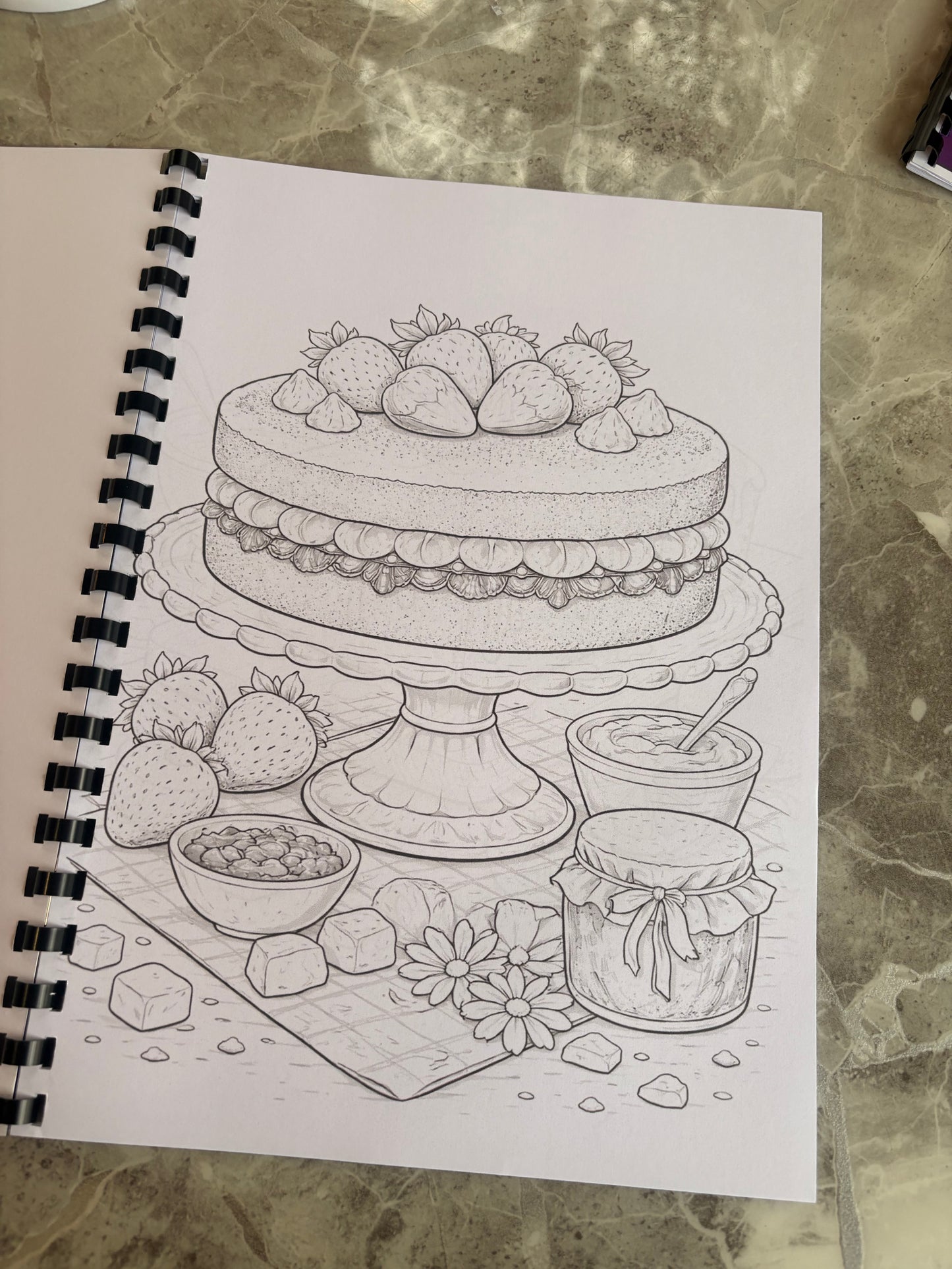Cake Colouring for All – Cake Lovers Colouring Book 🎂