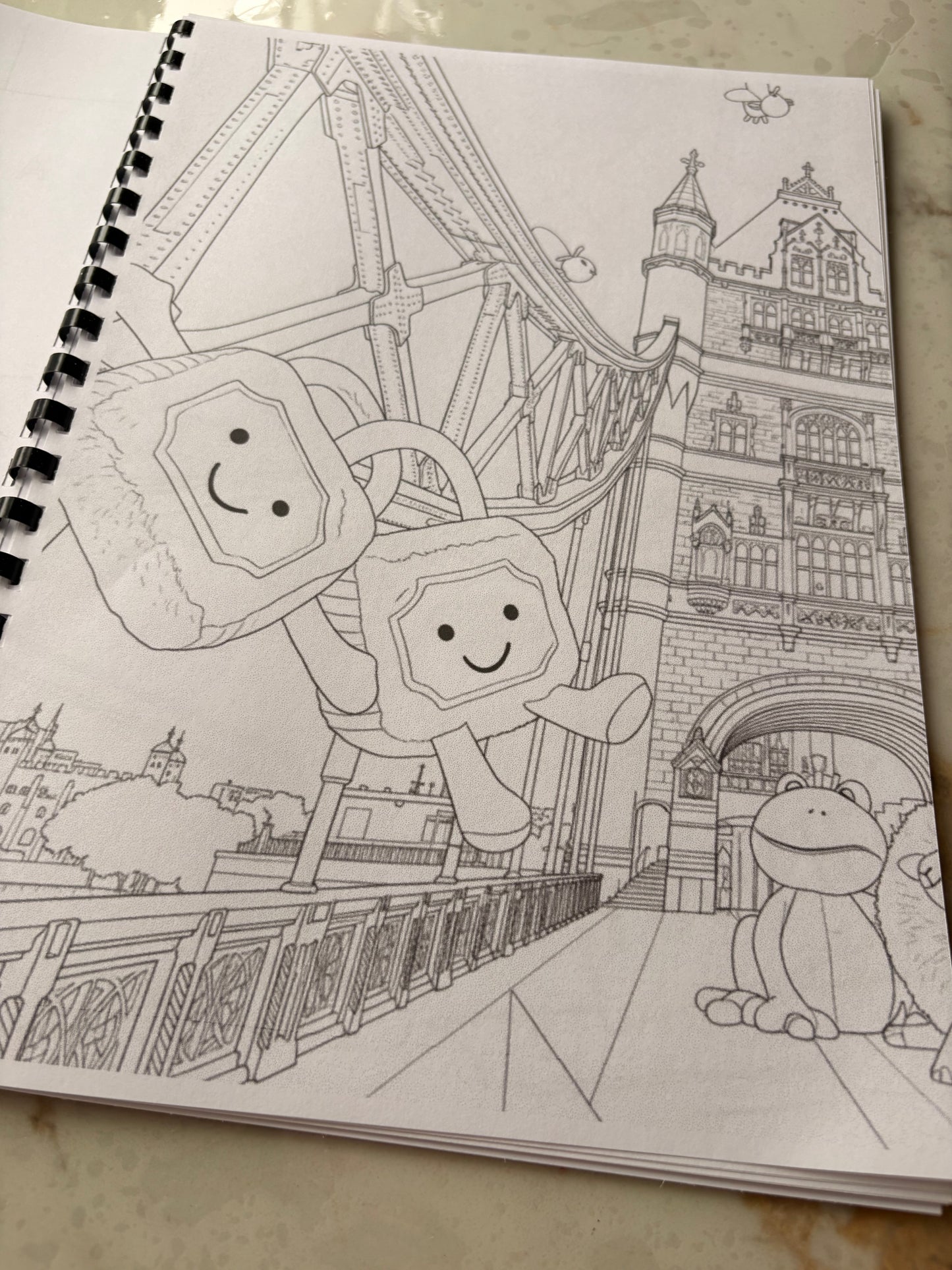 Jellycat Scene Colouring Book