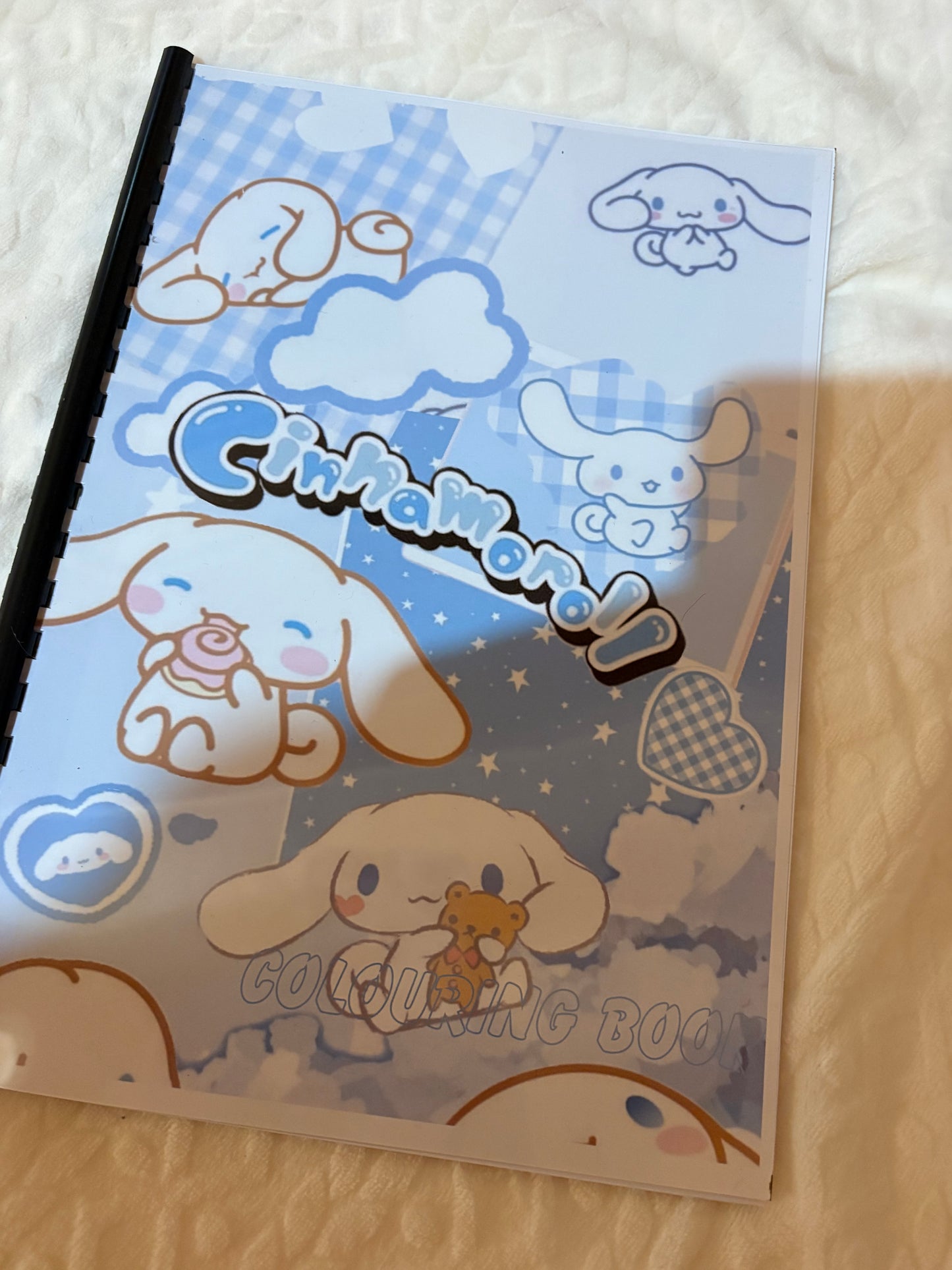 Cinnamoroll Colouring Book | Cute Kawaii Style | A4 Activity Book