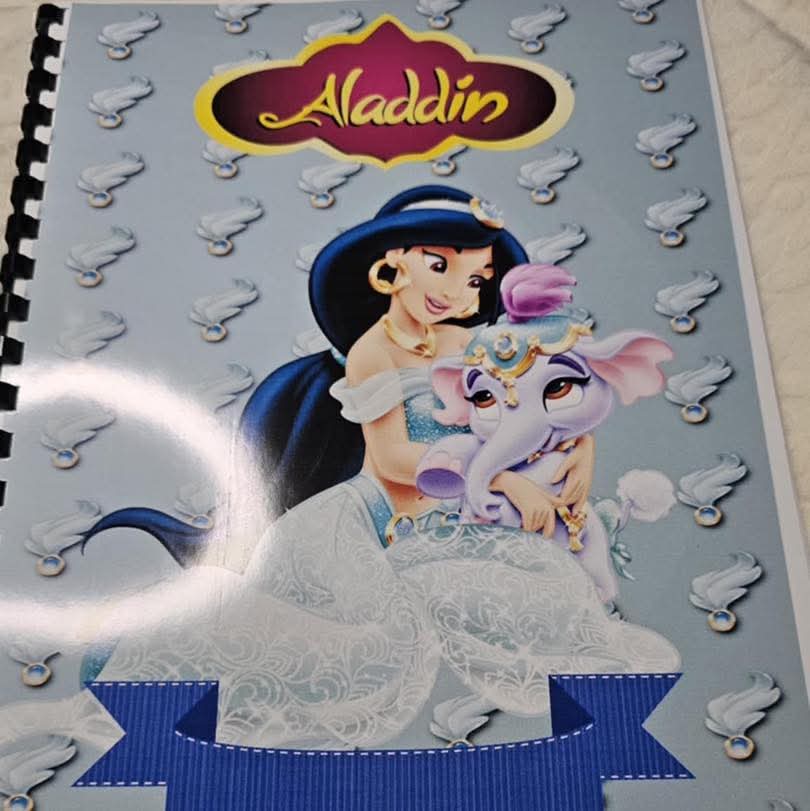Aladdin Inspired Colouring Book