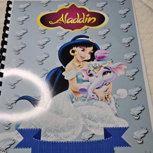 Aladdin Inspired Colouring Book