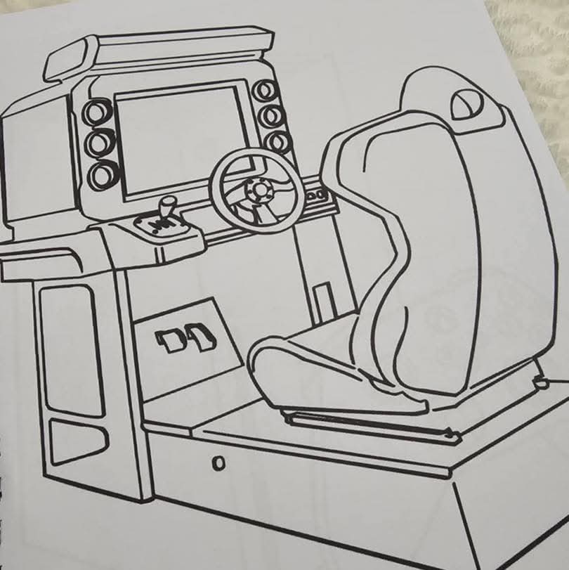 Gaming Consoles Colouring Book