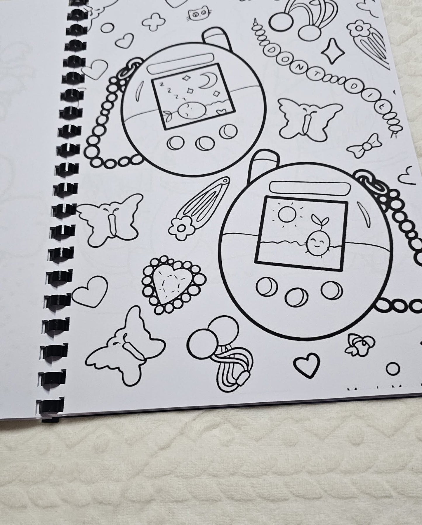 90s Throwback Colouring Book