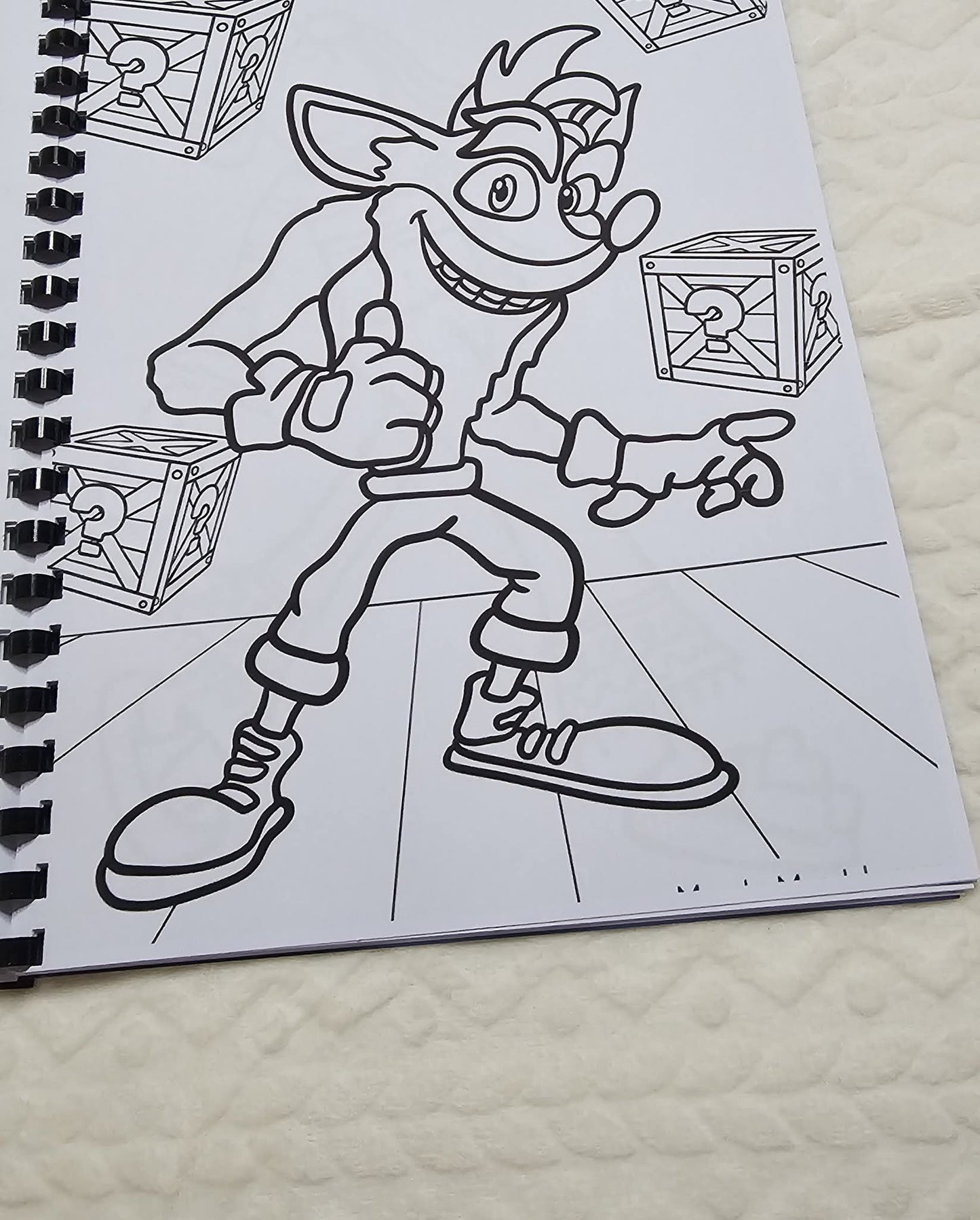 90s Throwback Colouring Book