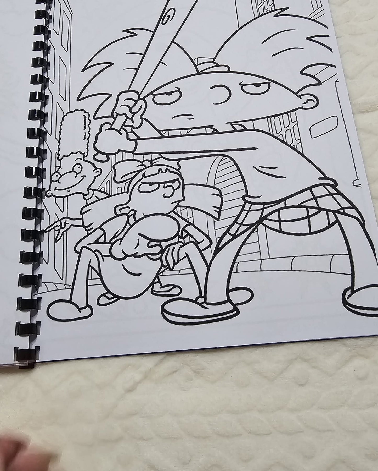90s Throwback Colouring Book