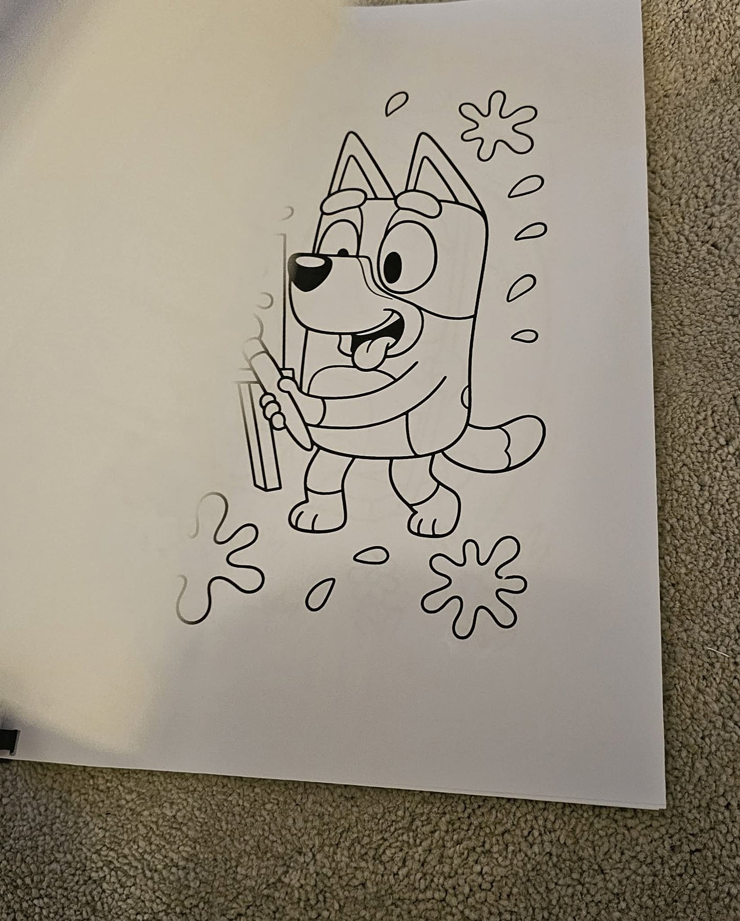 Bluey Colouring Book