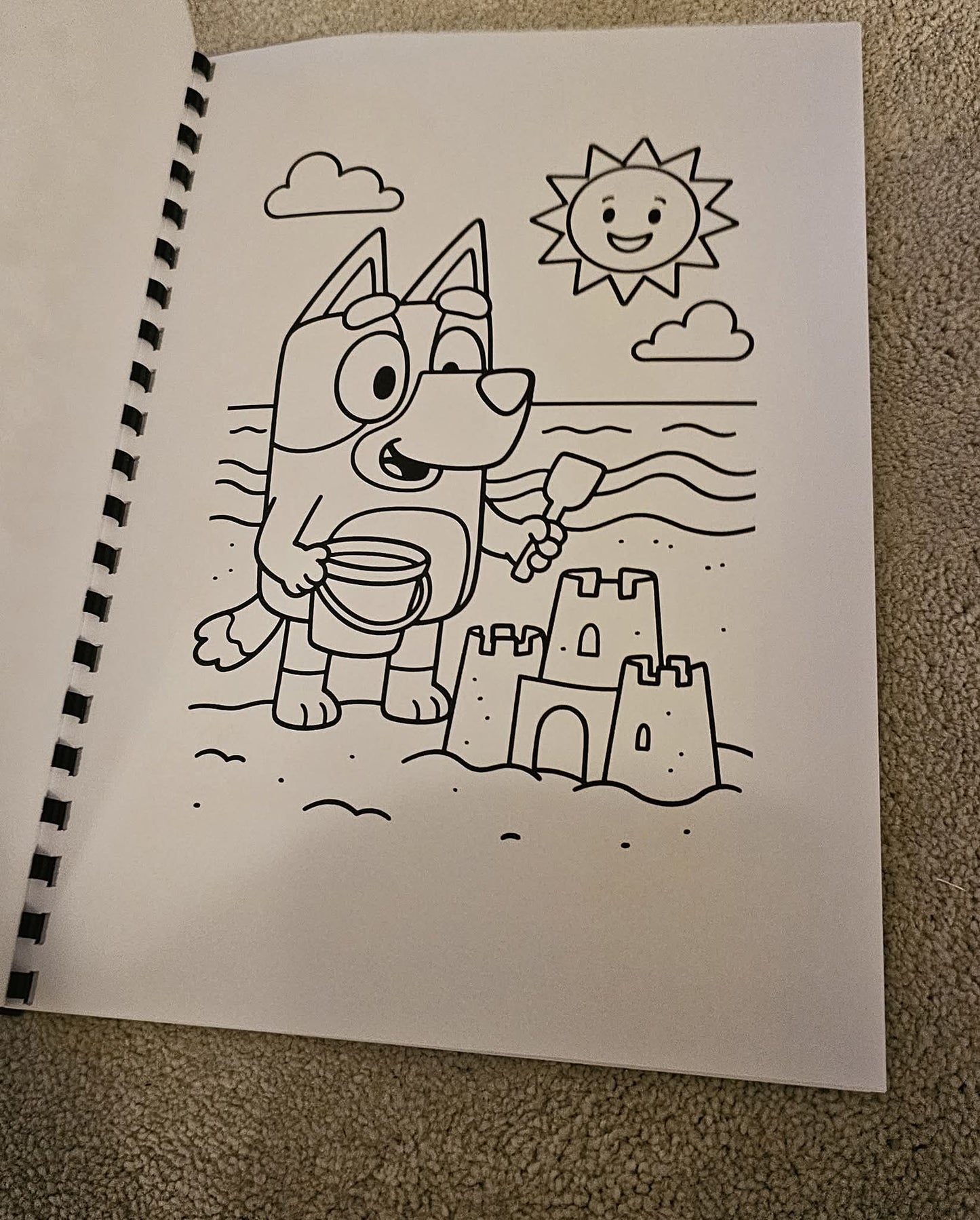 Bluey Colouring Book
