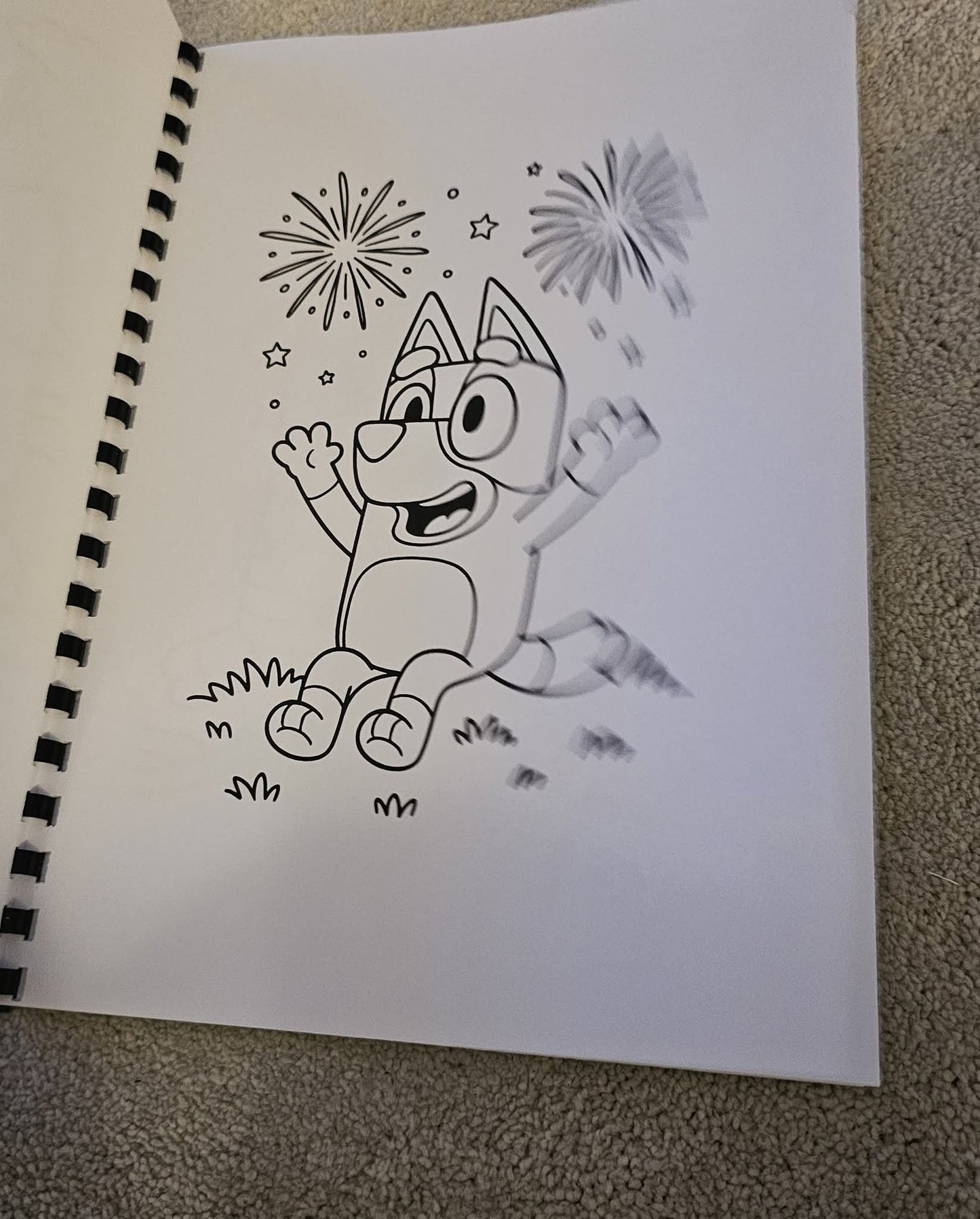 Bluey Colouring Book