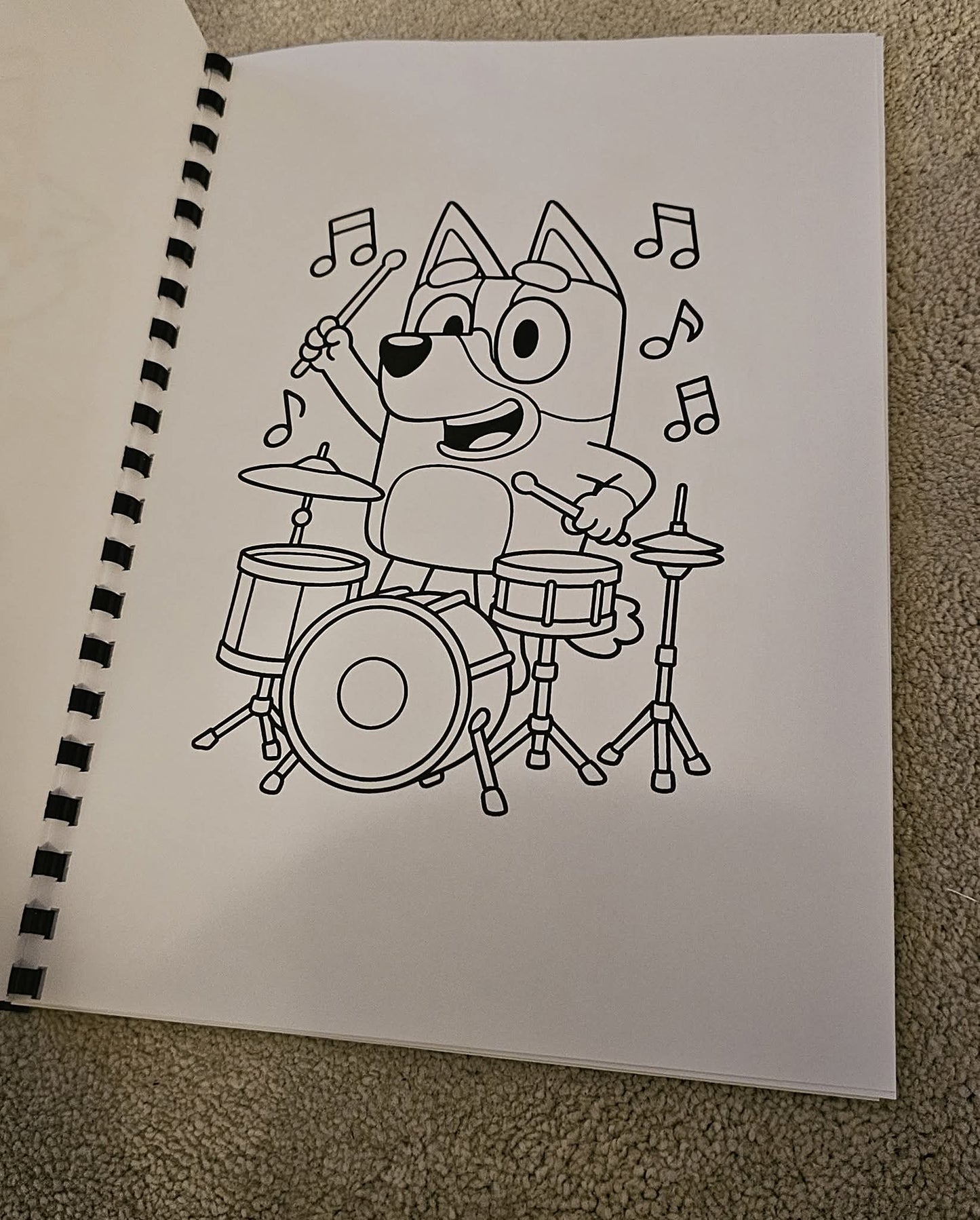 Bluey Colouring Book