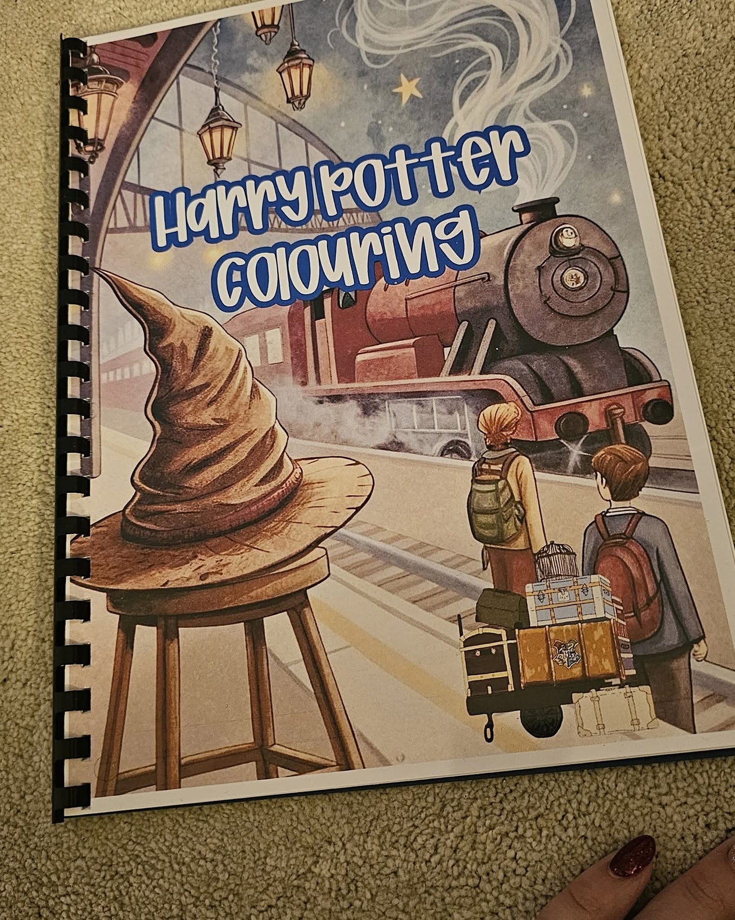 Harry Potter Inspired Colouring Book